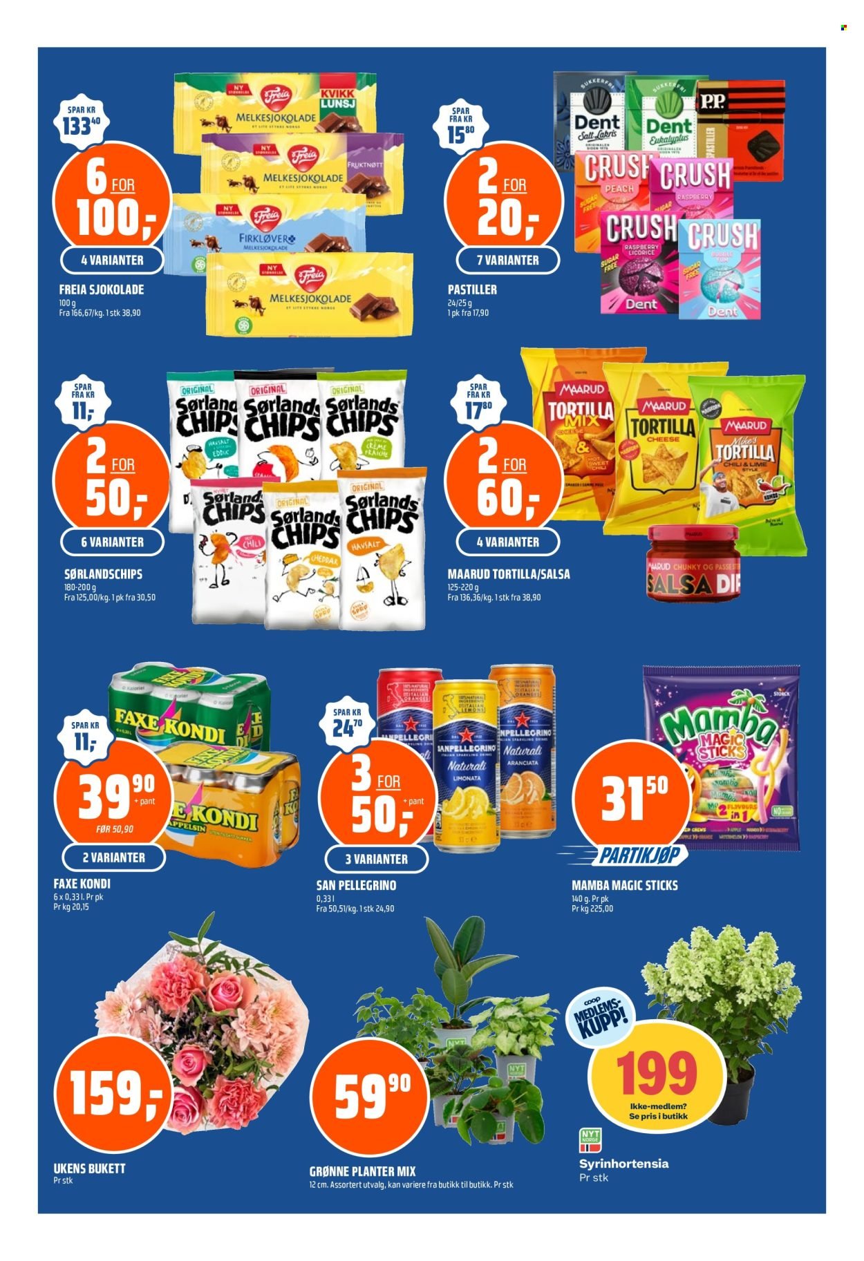 COOP OBS kundeavis - Fra søndag 2. august 2026