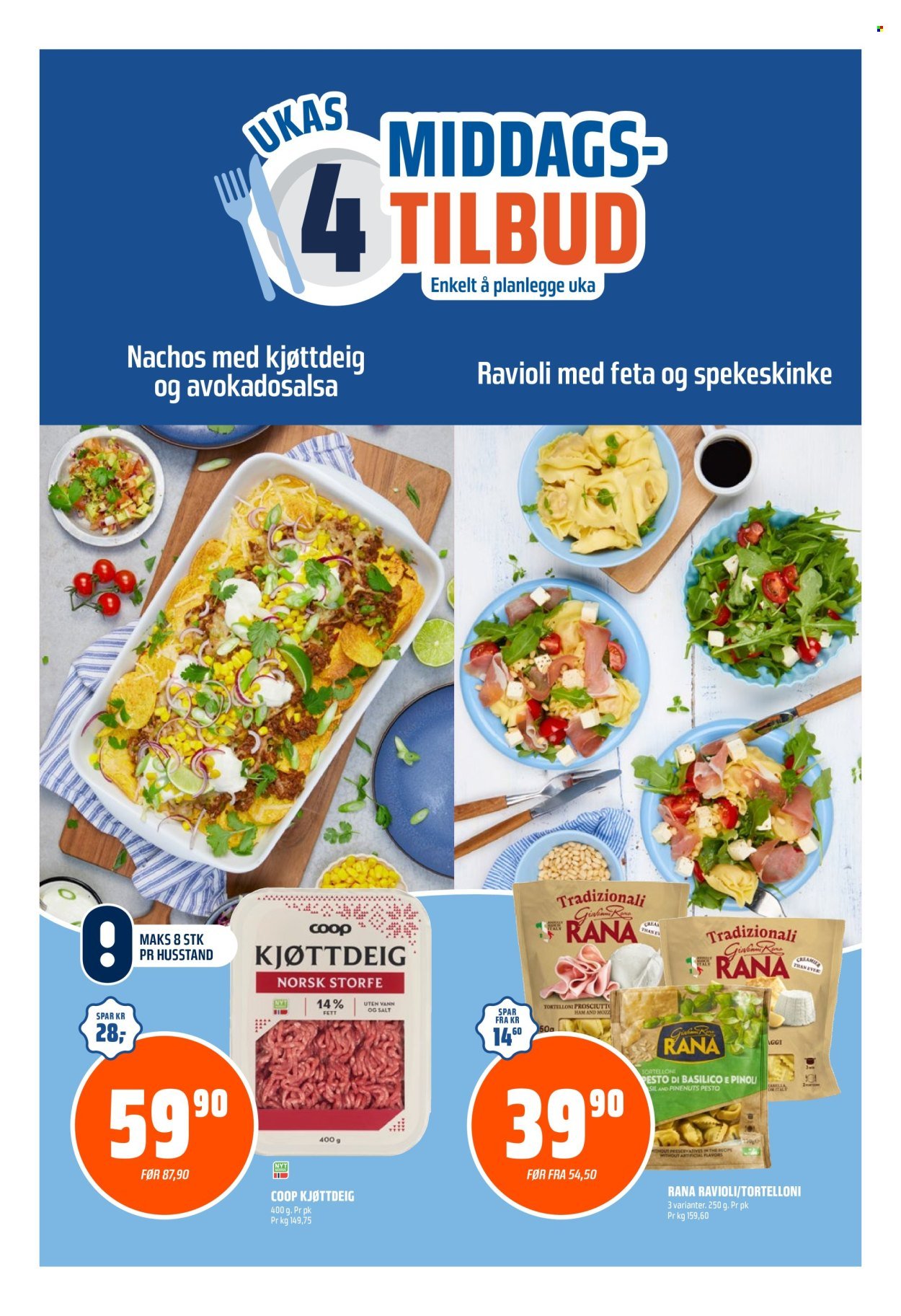 COOP OBS kundeavis - Fra søndag 2. august 2026