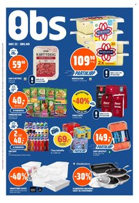 COOP OBS kundeavis - Fra søndag 2. august 2026