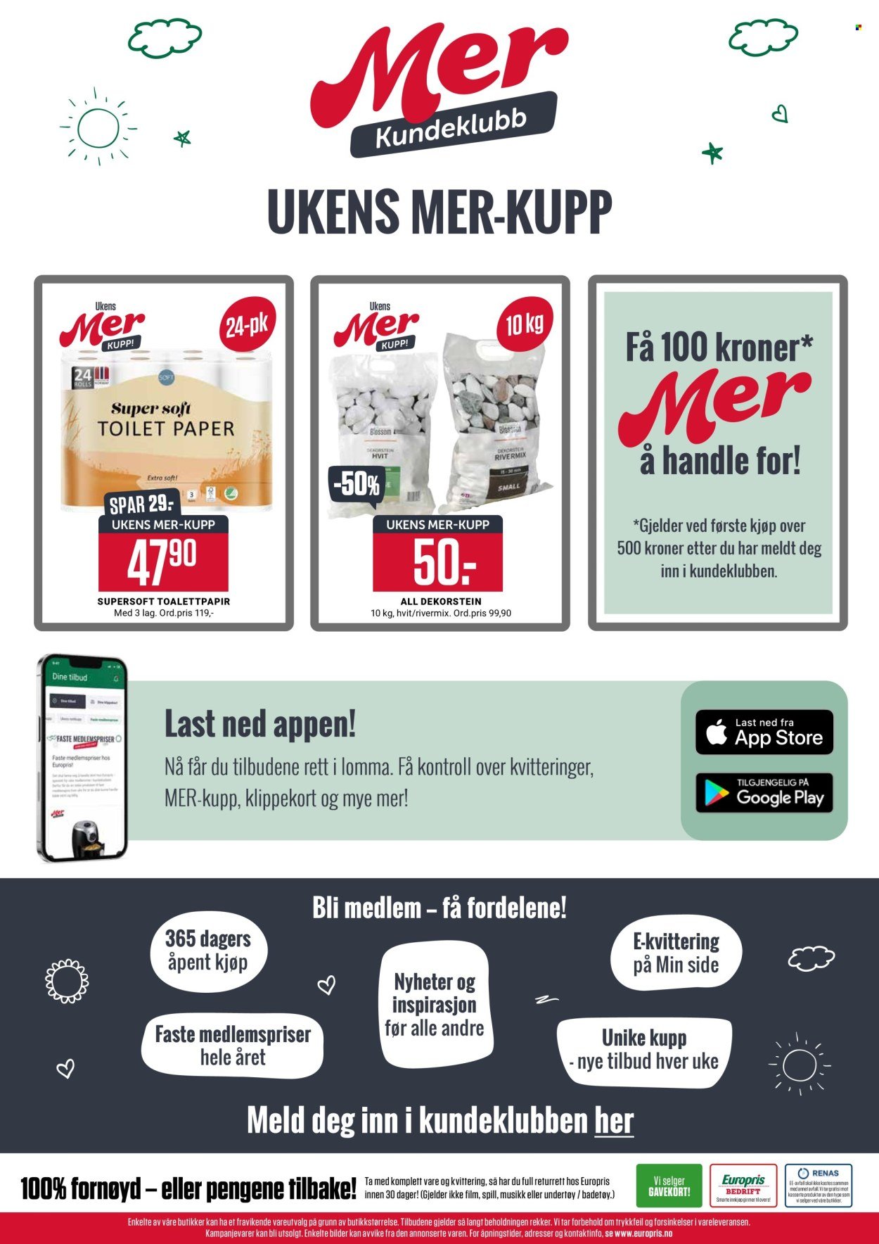 EUROPRIS kundeavis - Fra mandag 20. juli 2026
