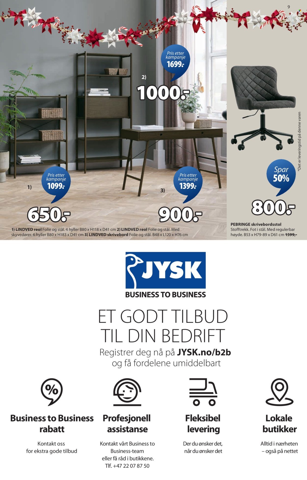 JYSK kundeavis - Fra mandag 20. oktober 2025 (2025-10-20 - 2025-11-01)