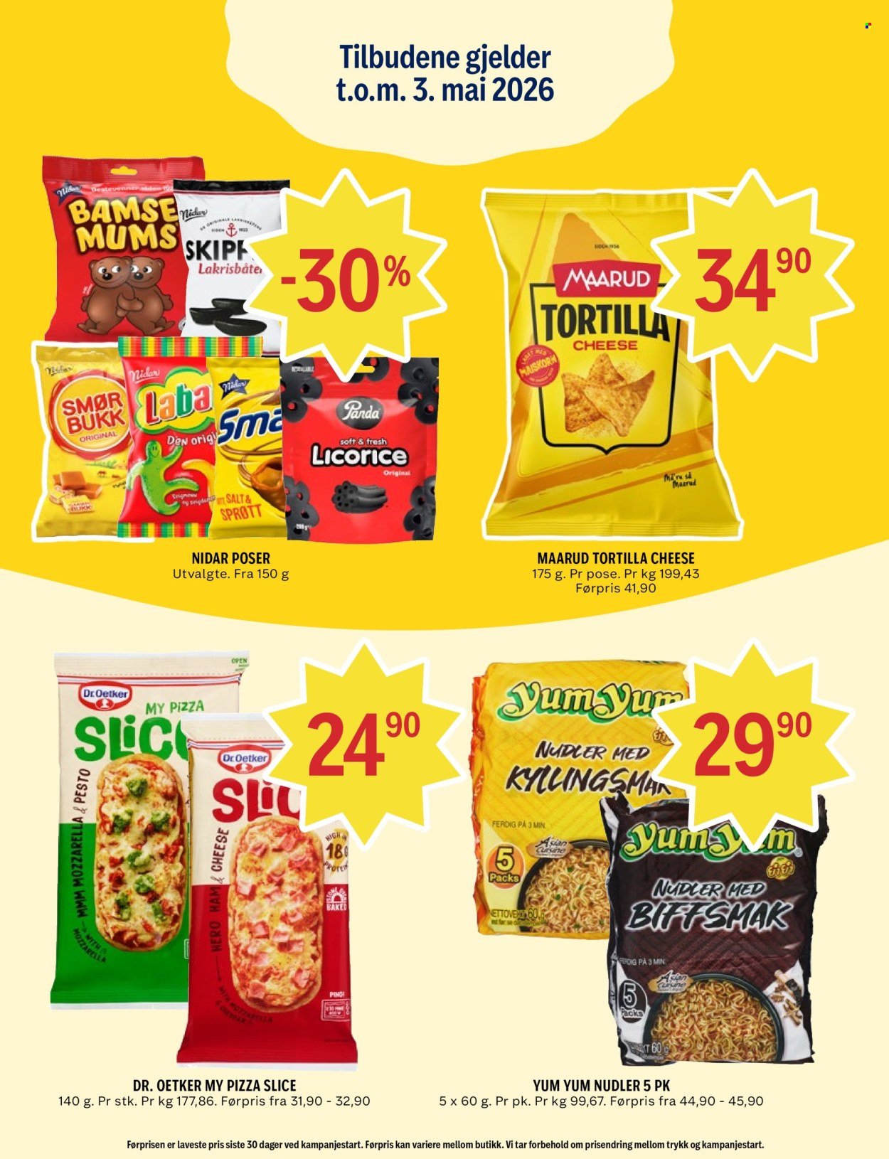 COOP PRIX kundeavis - Uke 16 (2026-04-13 - 2026-04-19)