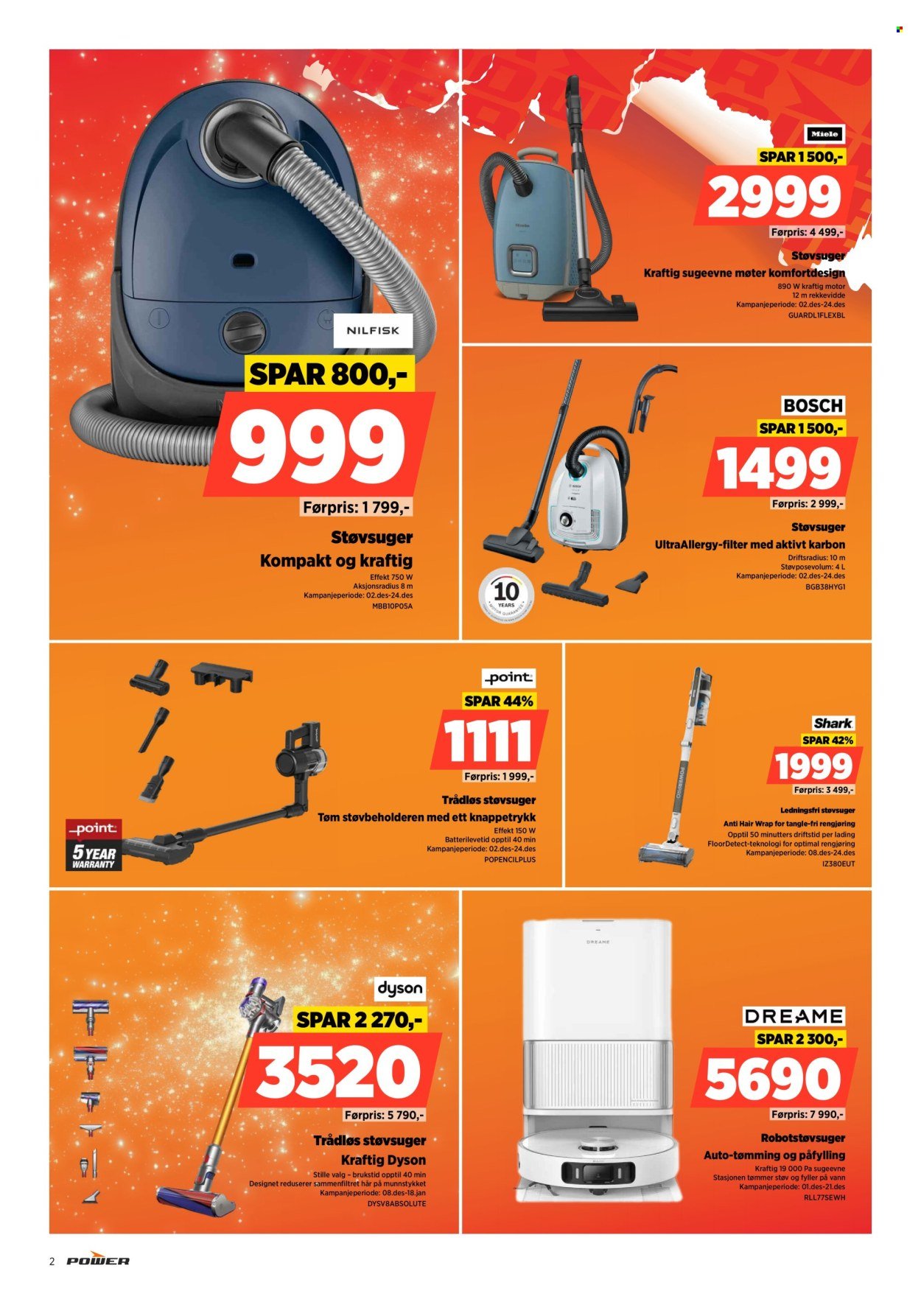 POWER kundeavis - Fra mandag 8. desember 2025 (2025-12-08 - 2025-12-14)