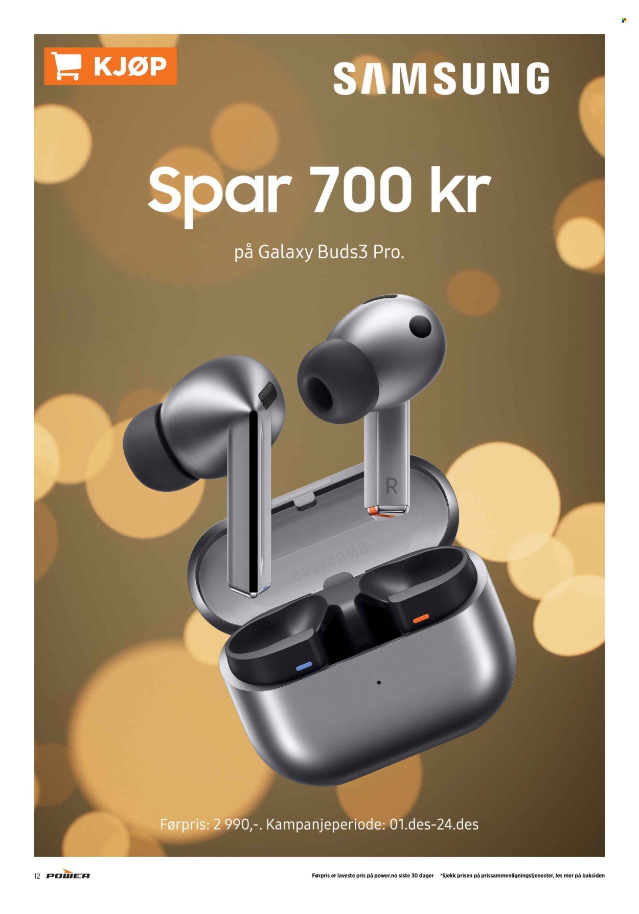 POWER kundeavis - Fra mandag 8. desember 2025 (2025-12-08 - 2025-12-14)