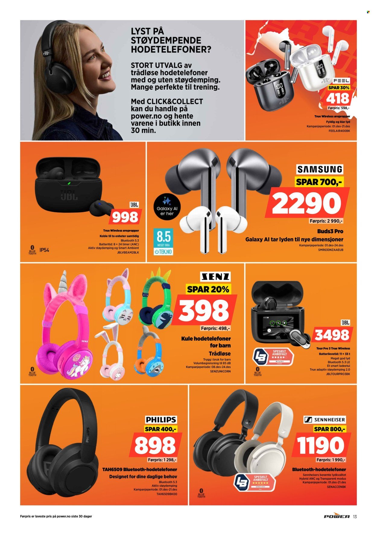 POWER kundeavis - Fra mandag 8. desember 2025 (2025-12-08 - 2025-12-14)