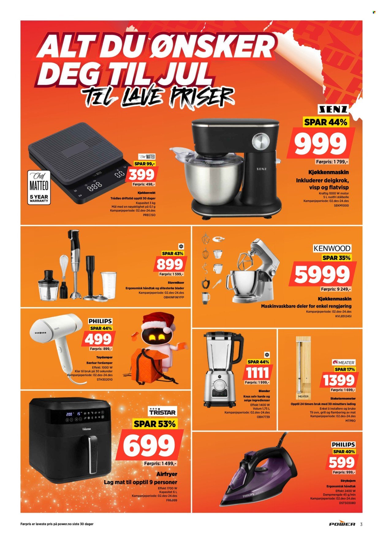 POWER kundeavis - Fra mandag 8. desember 2025 (2025-12-08 - 2025-12-14)