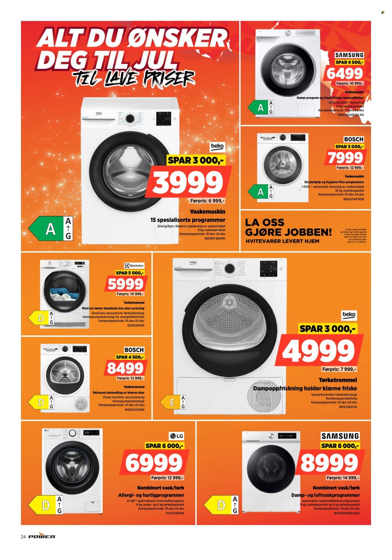 POWER kundeavis - Fra mandag 8. desember 2025 (2025-12-08 - 2025-12-14)