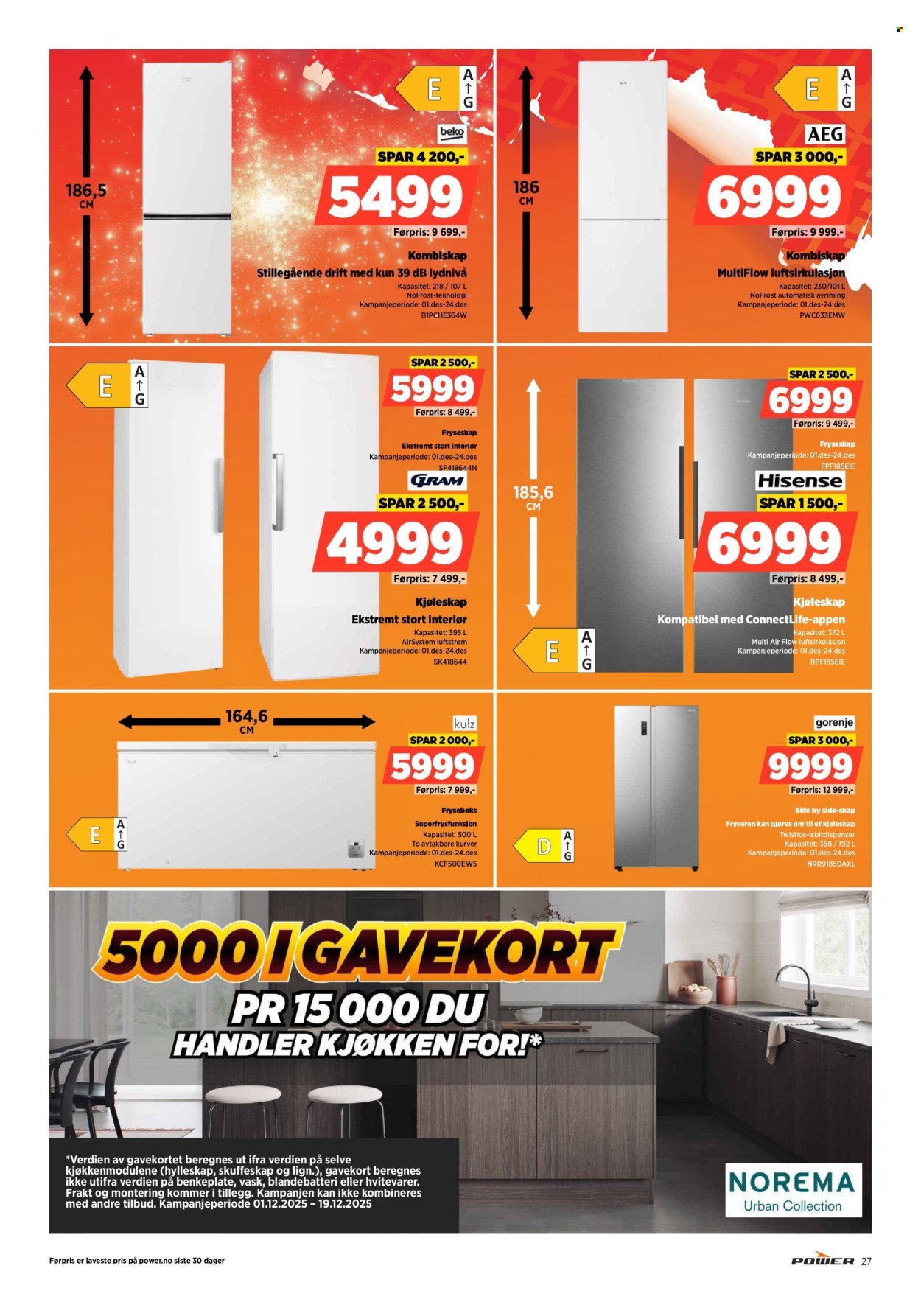 POWER kundeavis - Fra mandag 8. desember 2025 (2025-12-08 - 2025-12-14)