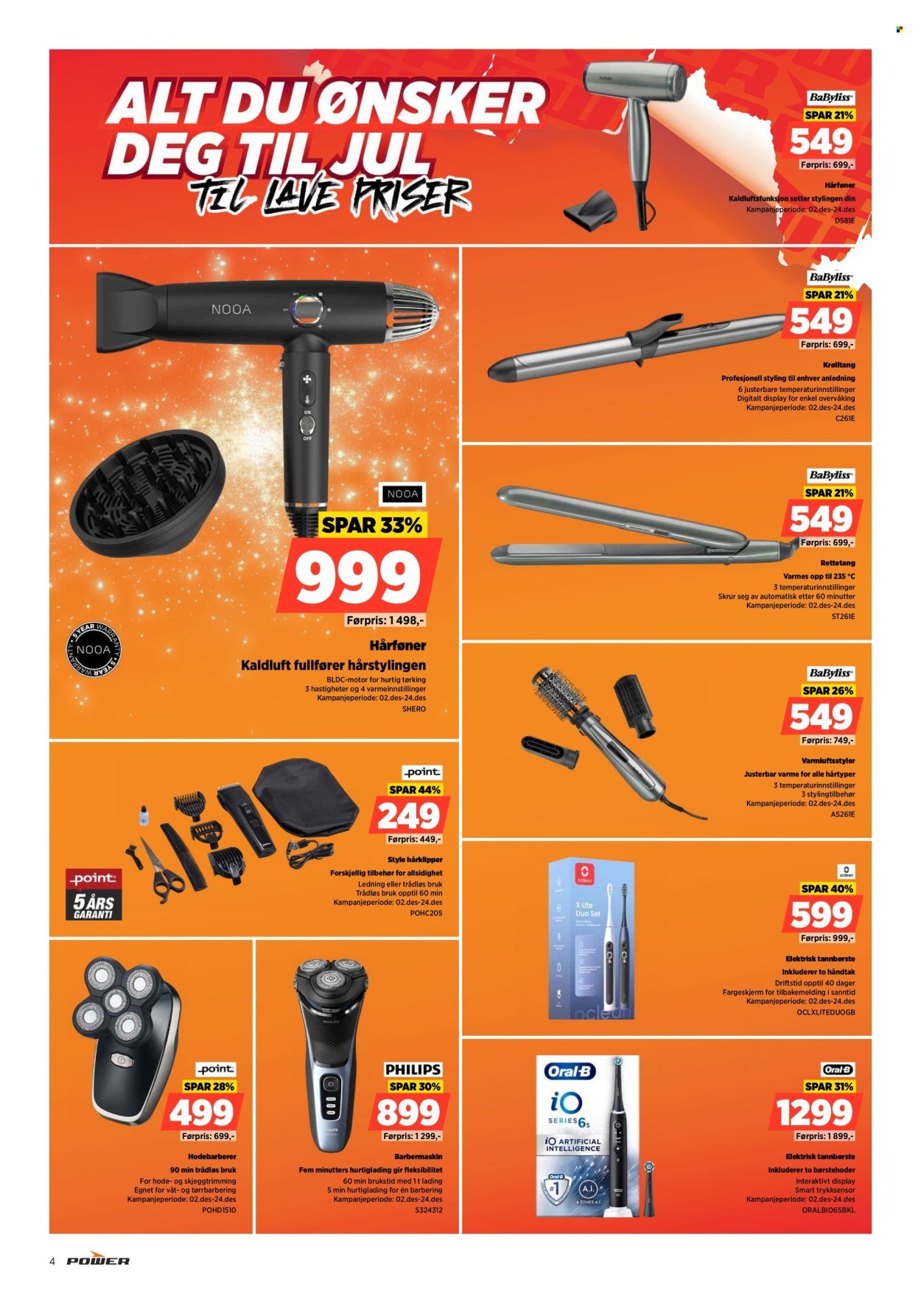 POWER kundeavis - Fra mandag 8. desember 2025 (2025-12-08 - 2025-12-14)