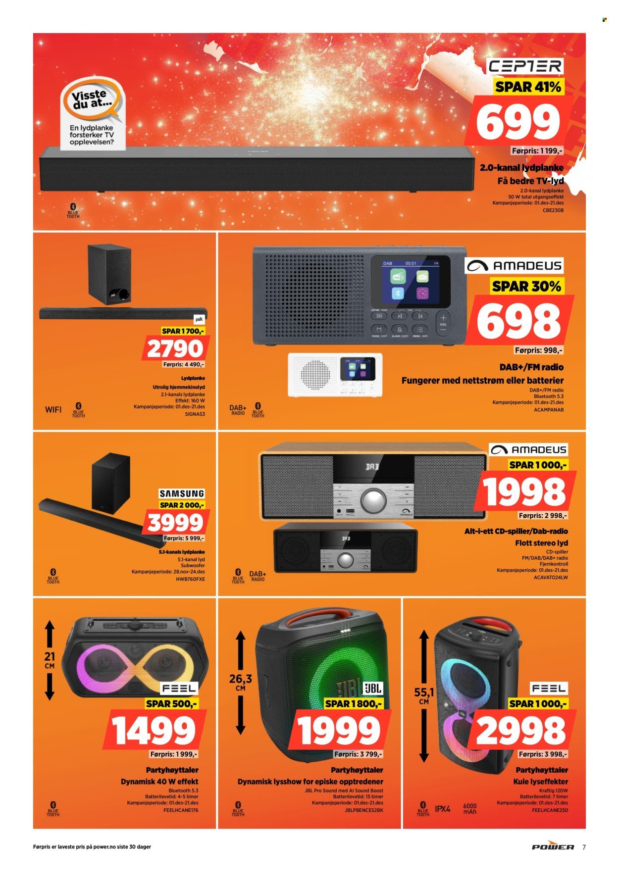 POWER kundeavis - Fra mandag 8. desember 2025 (2025-12-08 - 2025-12-14)