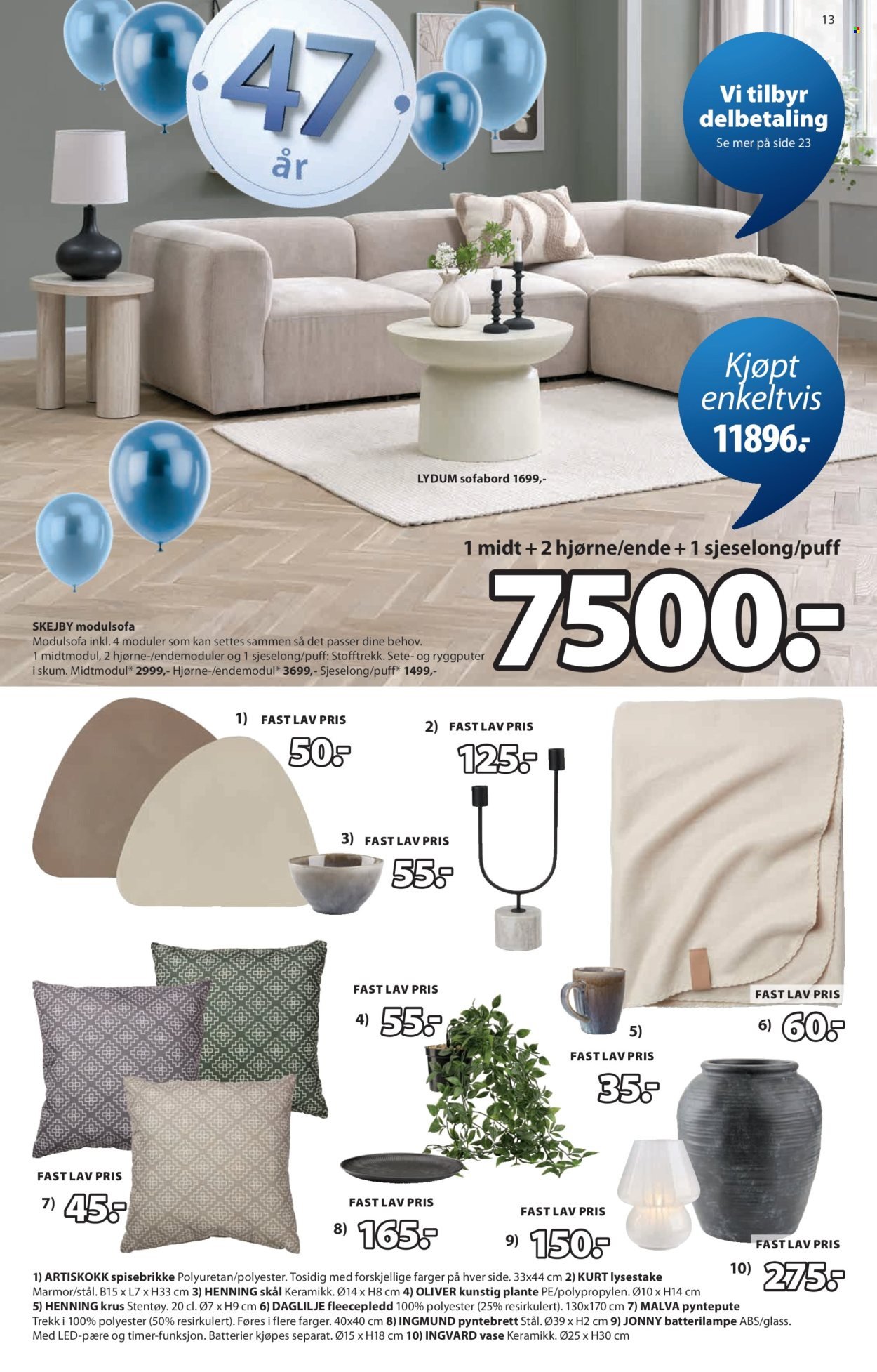 JYSK kundeavis - Fra mandag 13. april 2026 (2026-04-13 - 2026-04-18)