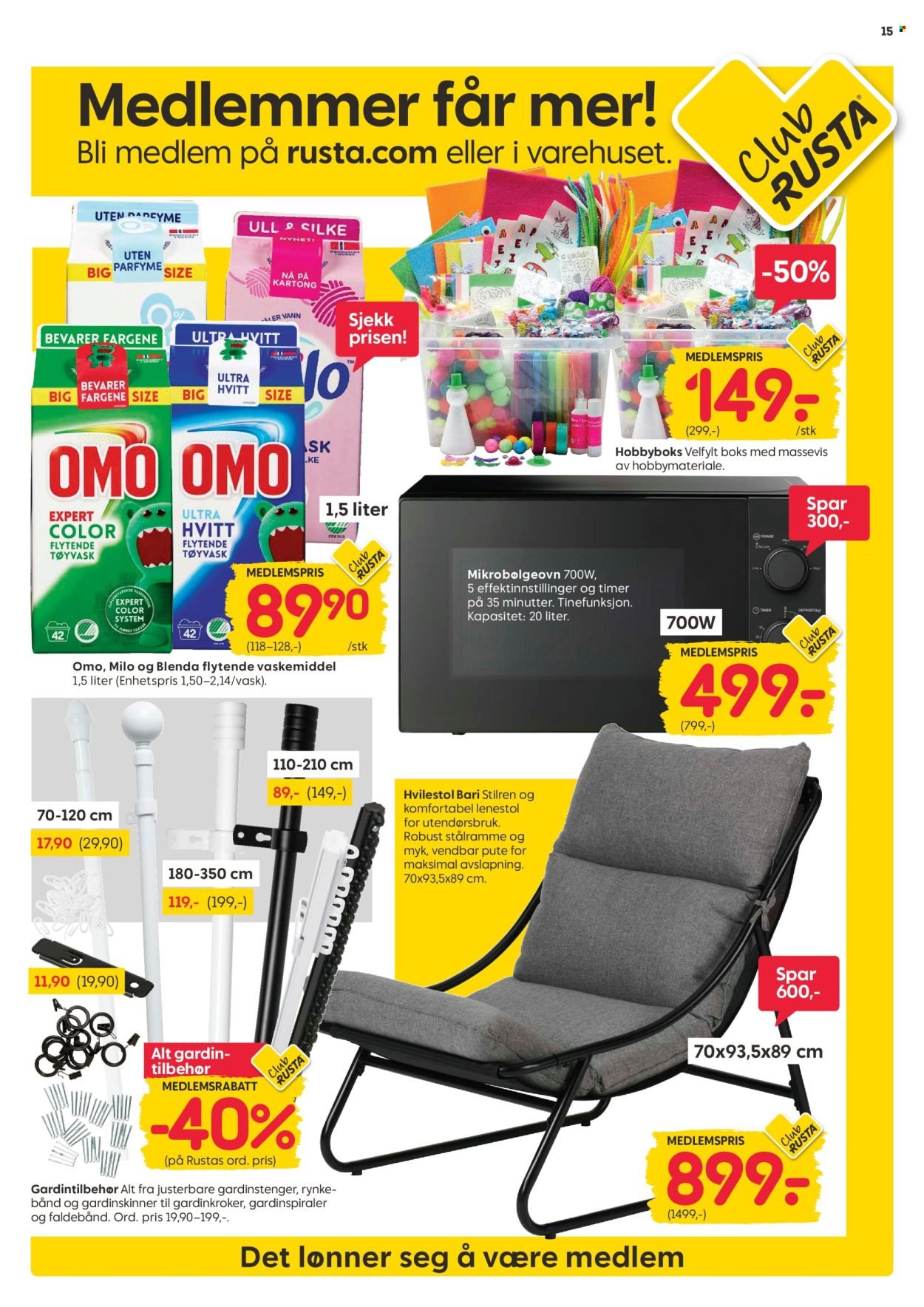 RUSTA kundeavis - Fra tirsdag 7. april 2026 (2026-04-07 - 2026-04-12)