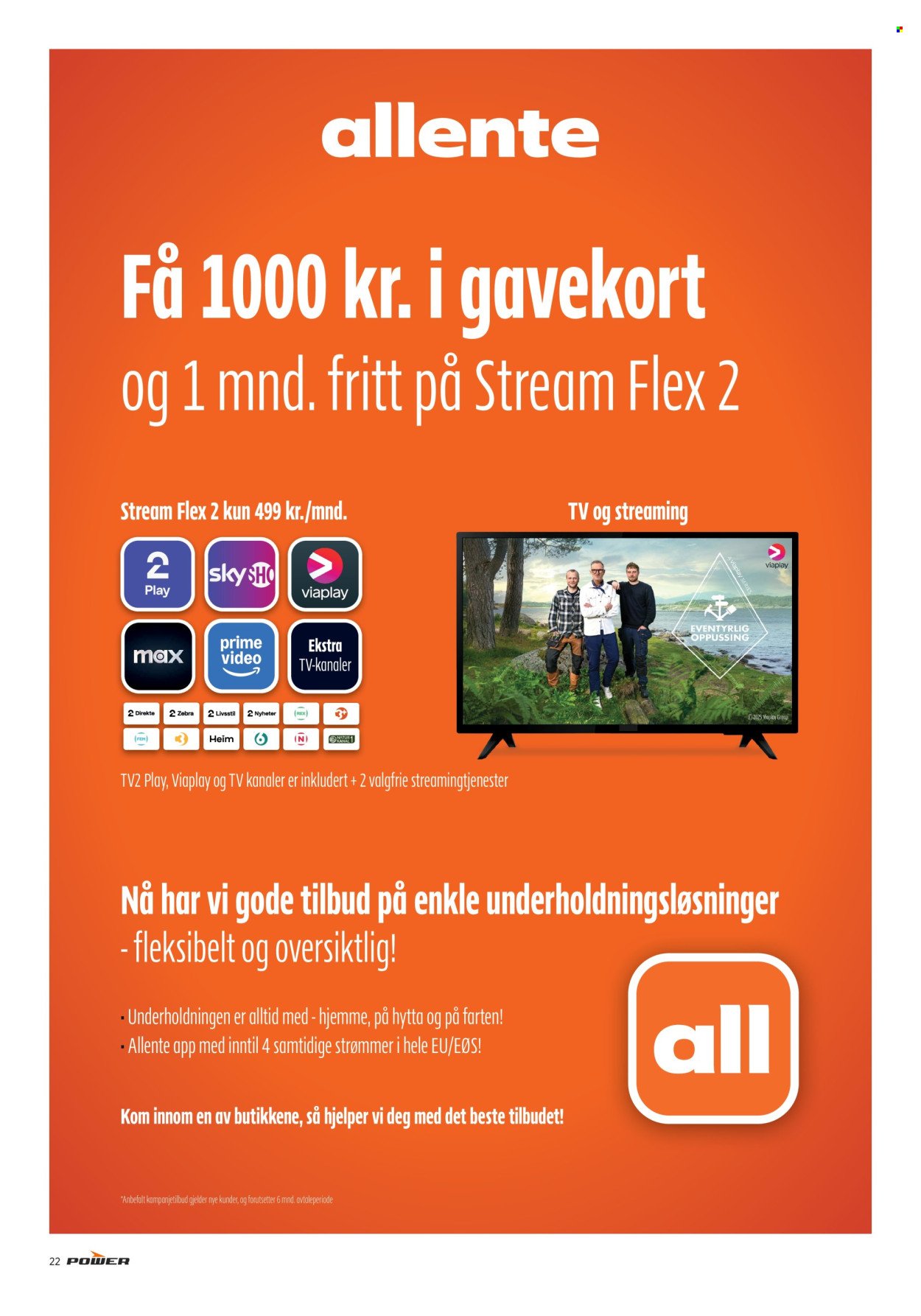 POWER kundeavis - Fra mandag 8. september 2025 (2025-09-08 - 2025-09-14)