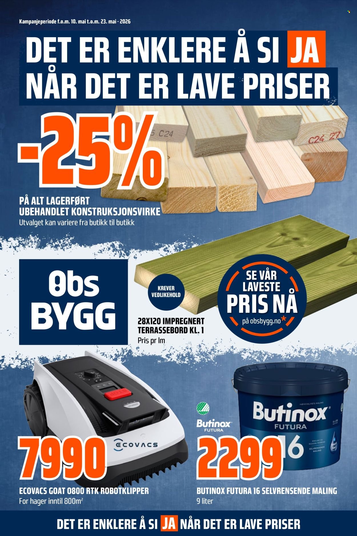 COOP OBS BYGG kundeavis - Uke 20-21 (2026-05-10 - 2026-05-23)