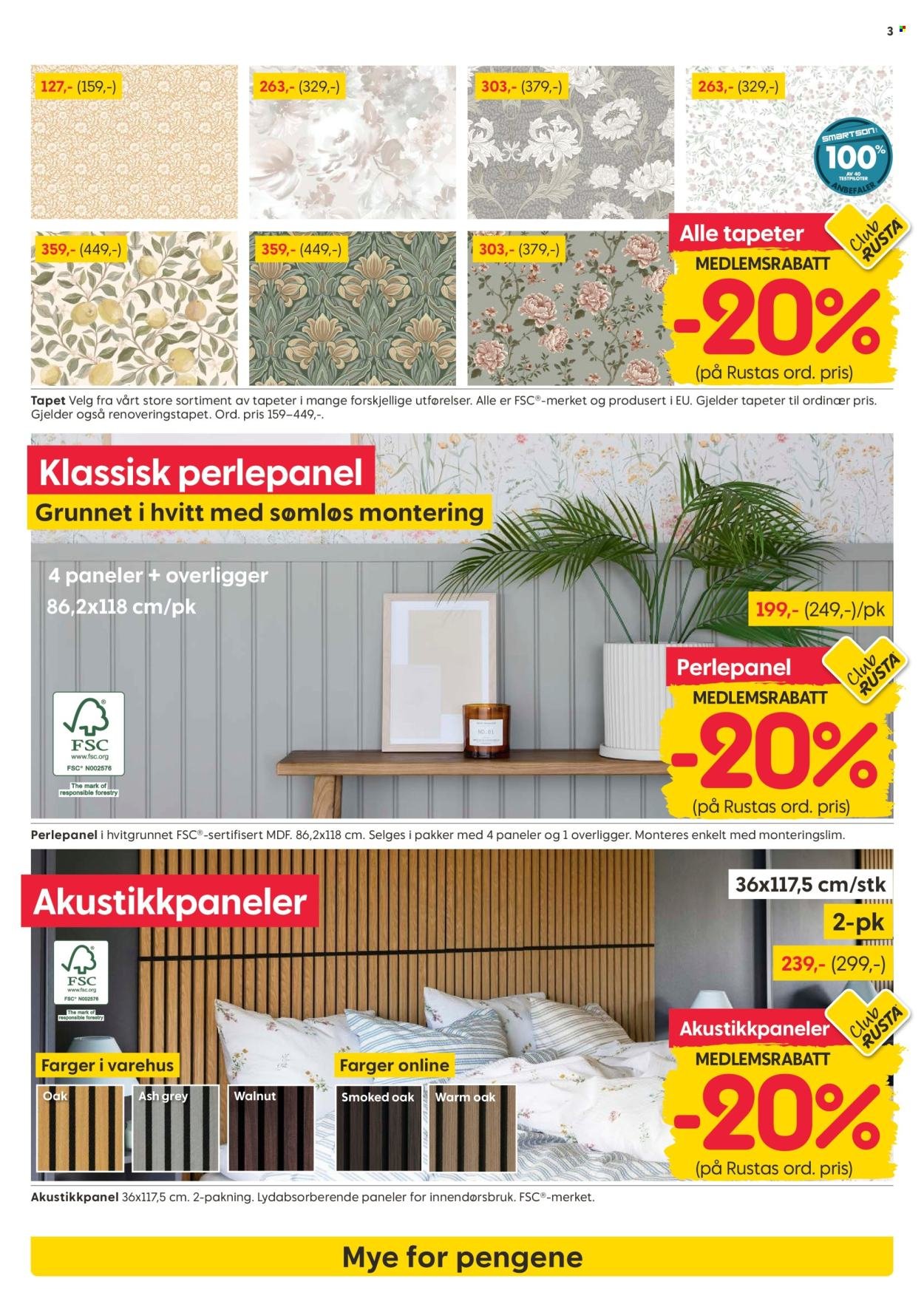 RUSTA kundeavis - Fra mandag 21. september 2026