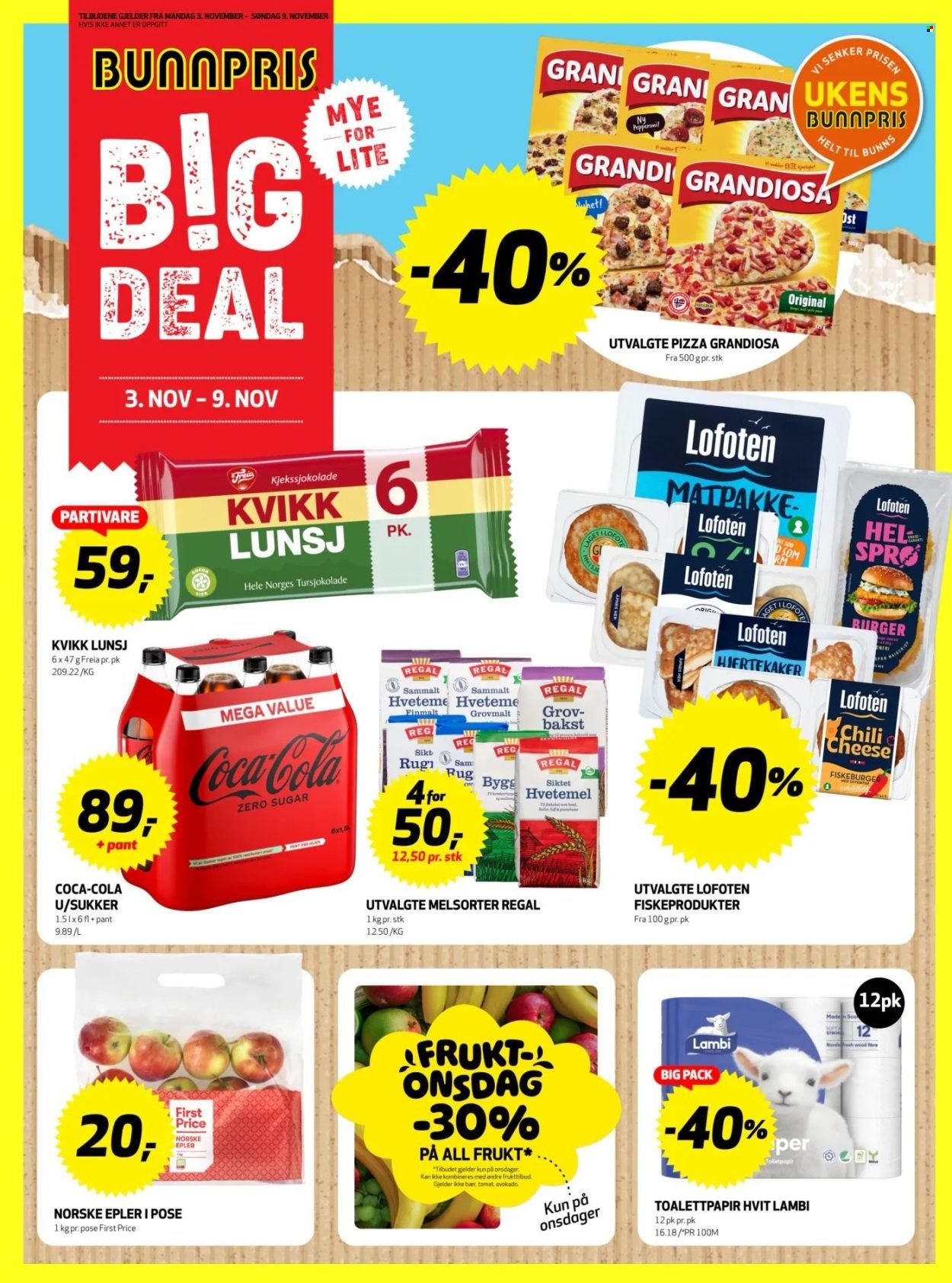 BUNNPRIS kundeavis - Uke 45 (2025-11-03 - 2025-11-09)