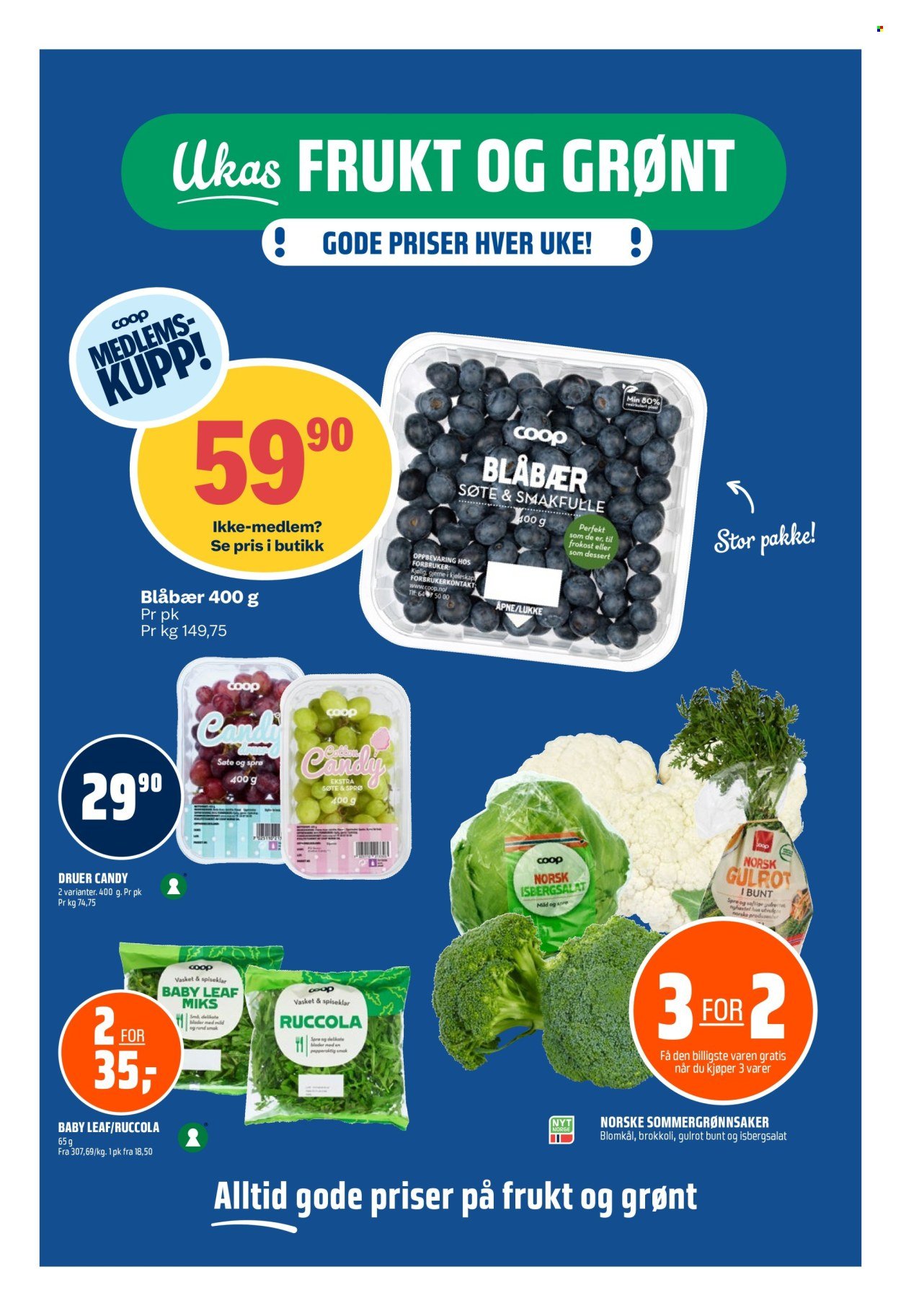COOP OBS kundeavis - Fra søndag 9. august 2026