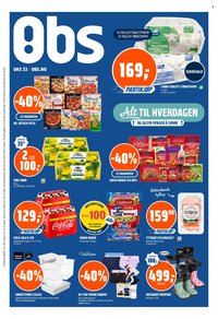COOP OBS kundeavis - Fra søndag 9. august 2026