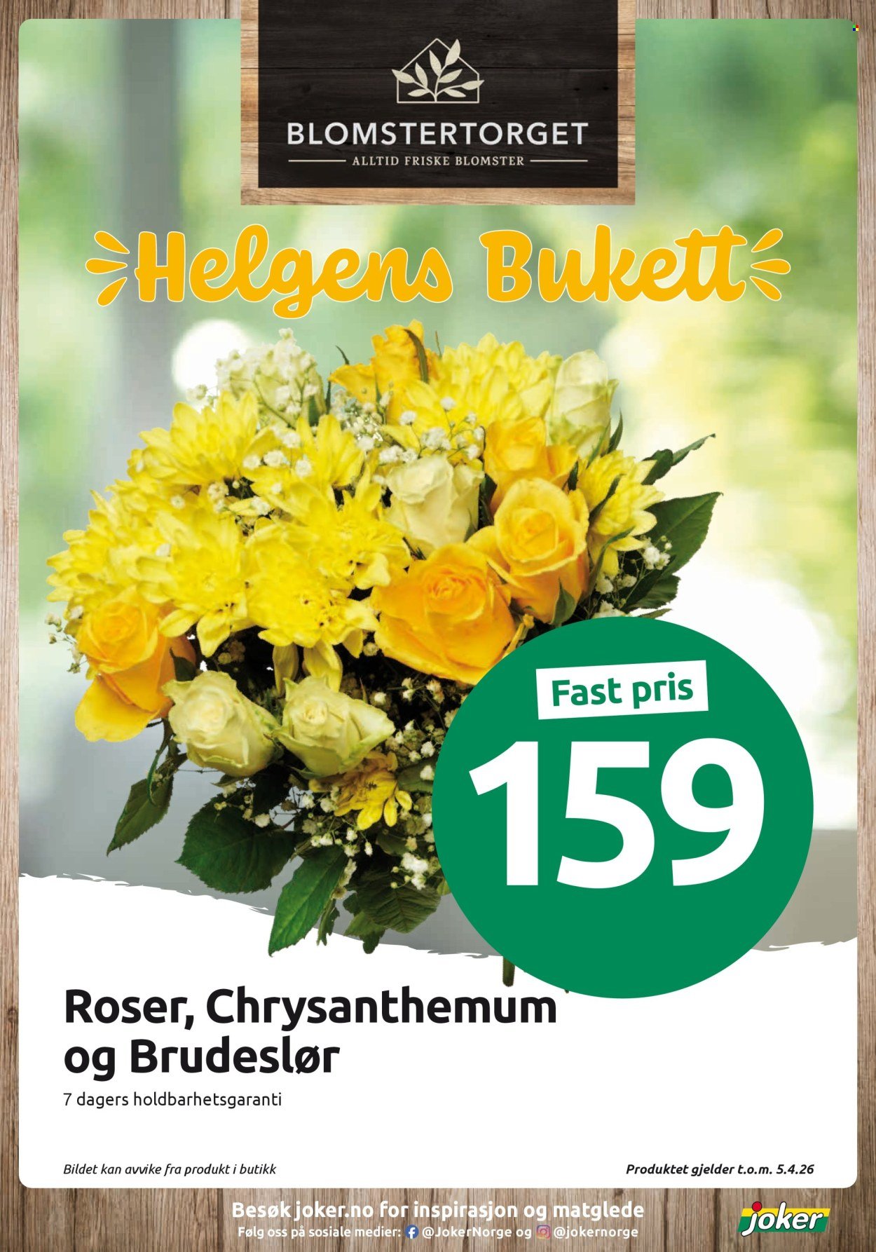 JOKER kundeavis - Fra mandag 23. mars 2026 (2026-03-23 - 2026-03-23)