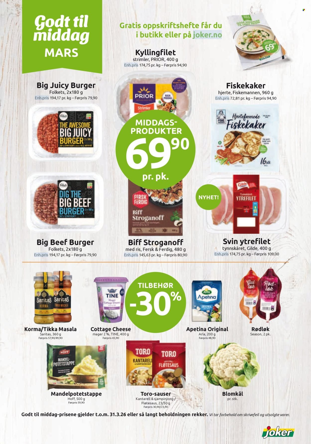 JOKER kundeavis - Fra mandag 23. mars 2026 (2026-03-23 - 2026-03-23)
