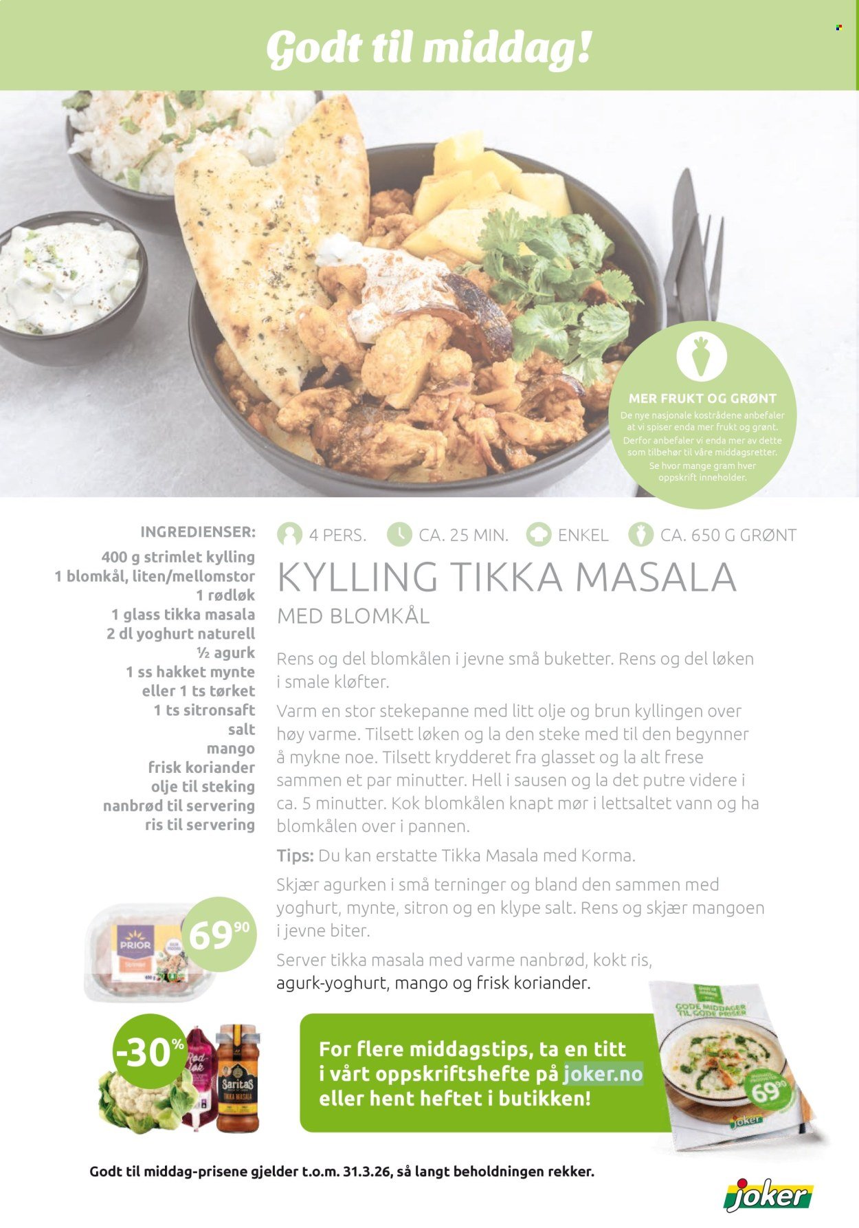 JOKER kundeavis - Fra mandag 23. mars 2026 (2026-03-23 - 2026-03-23)