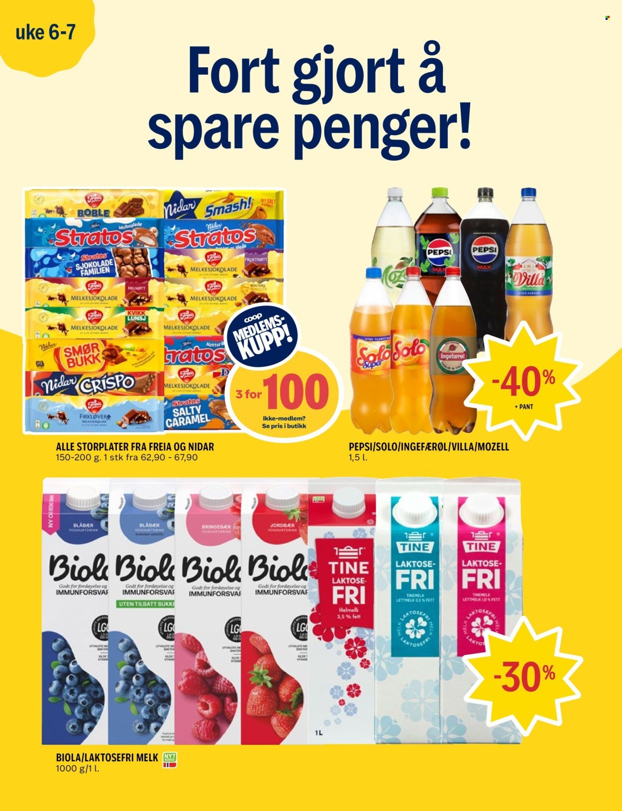 COOP PRIX kundeavis - Uke 7 (2026-02-09 - 2026-02-15)