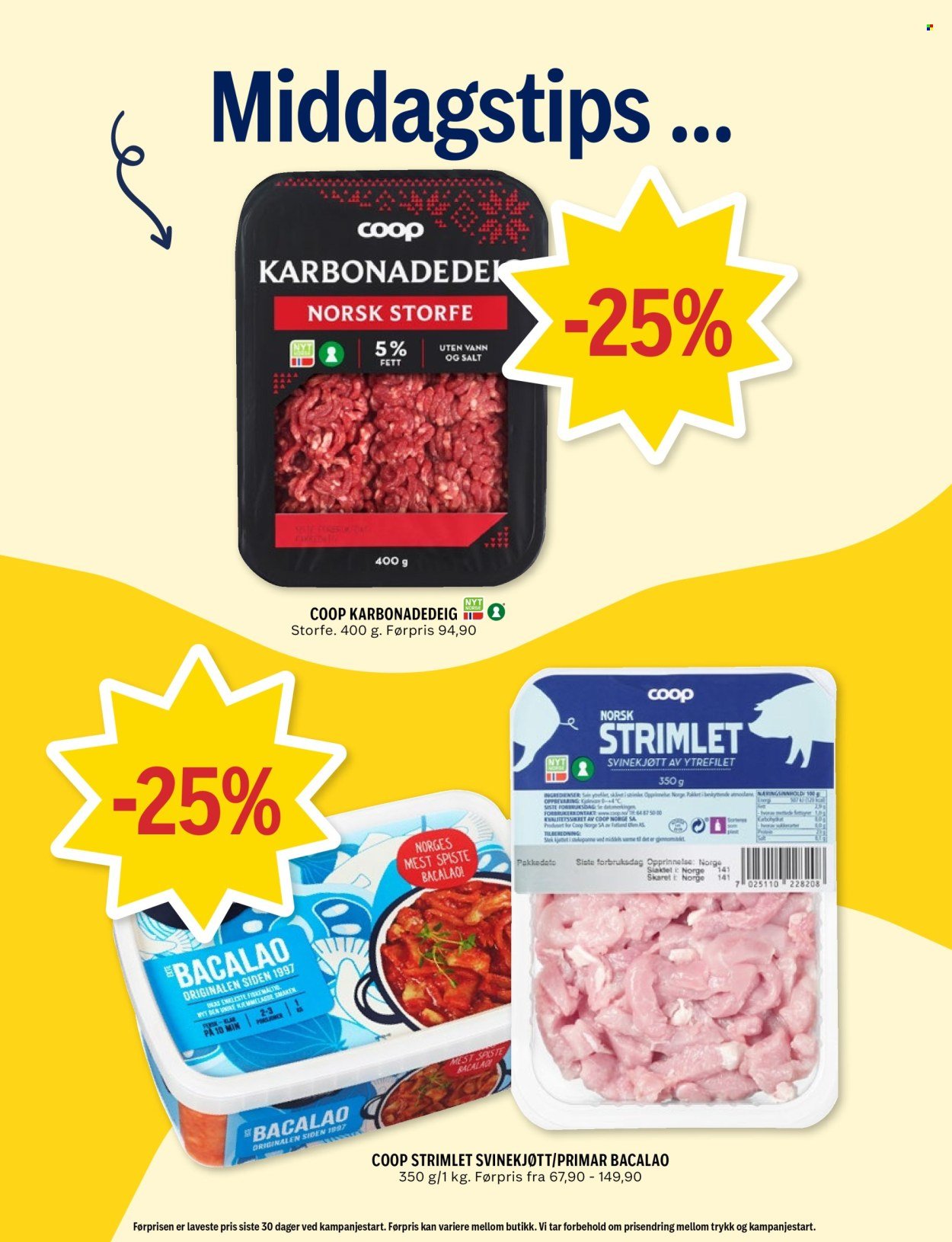 COOP PRIX kundeavis - Uke 7 (2026-02-09 - 2026-02-15)