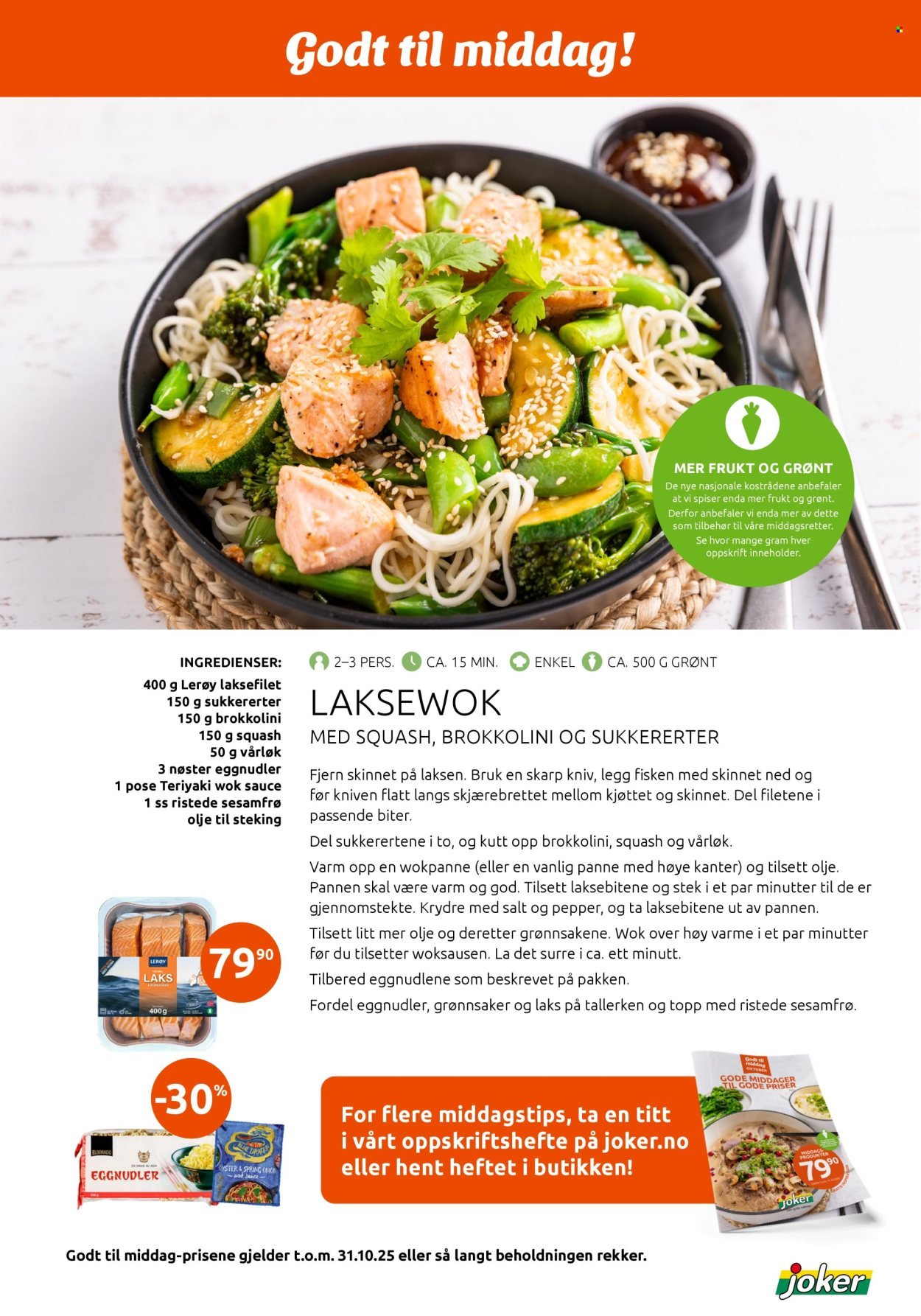 JOKER kundeavis - Fra tirsdag 28. oktober 2025 (2025-10-28 - 2025-11-01)