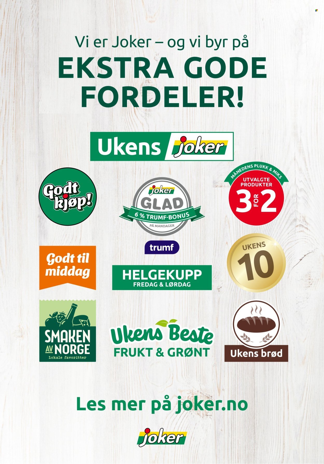 JOKER kundeavis - Fra tirsdag 28. oktober 2025 (2025-10-28 - 2025-11-01)