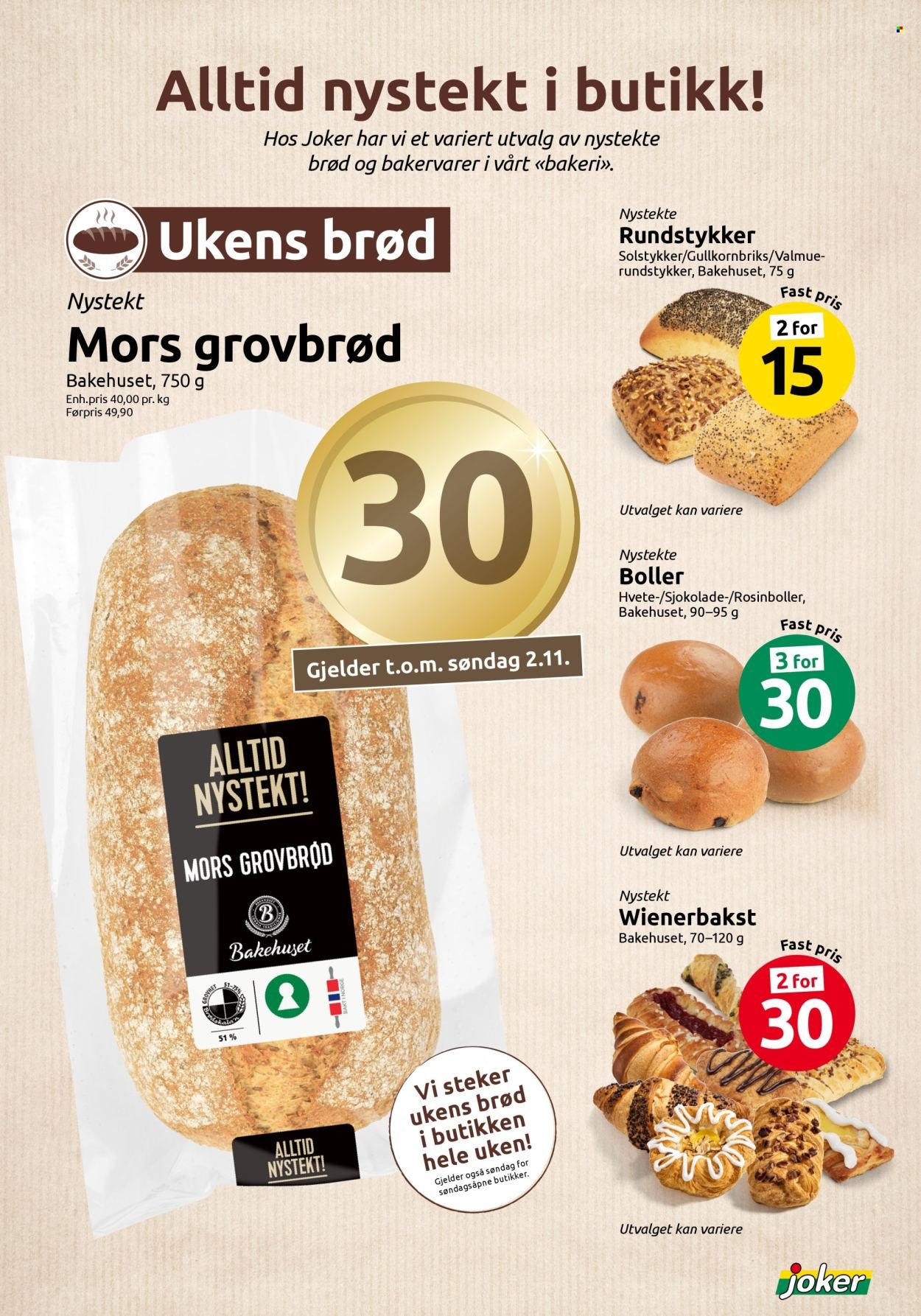 JOKER kundeavis - Fra tirsdag 28. oktober 2025 (2025-10-28 - 2025-11-01)