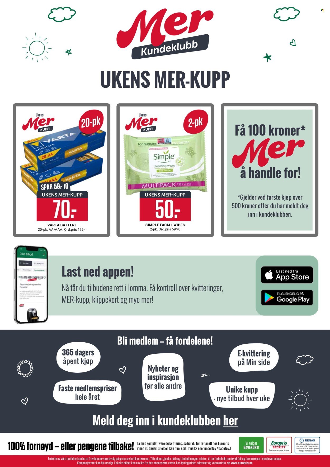EUROPRIS kundeavis - Fra mandag 8. juni 2026