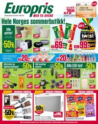 EUROPRIS kundeavis - Fra mandag 8. juni 2026