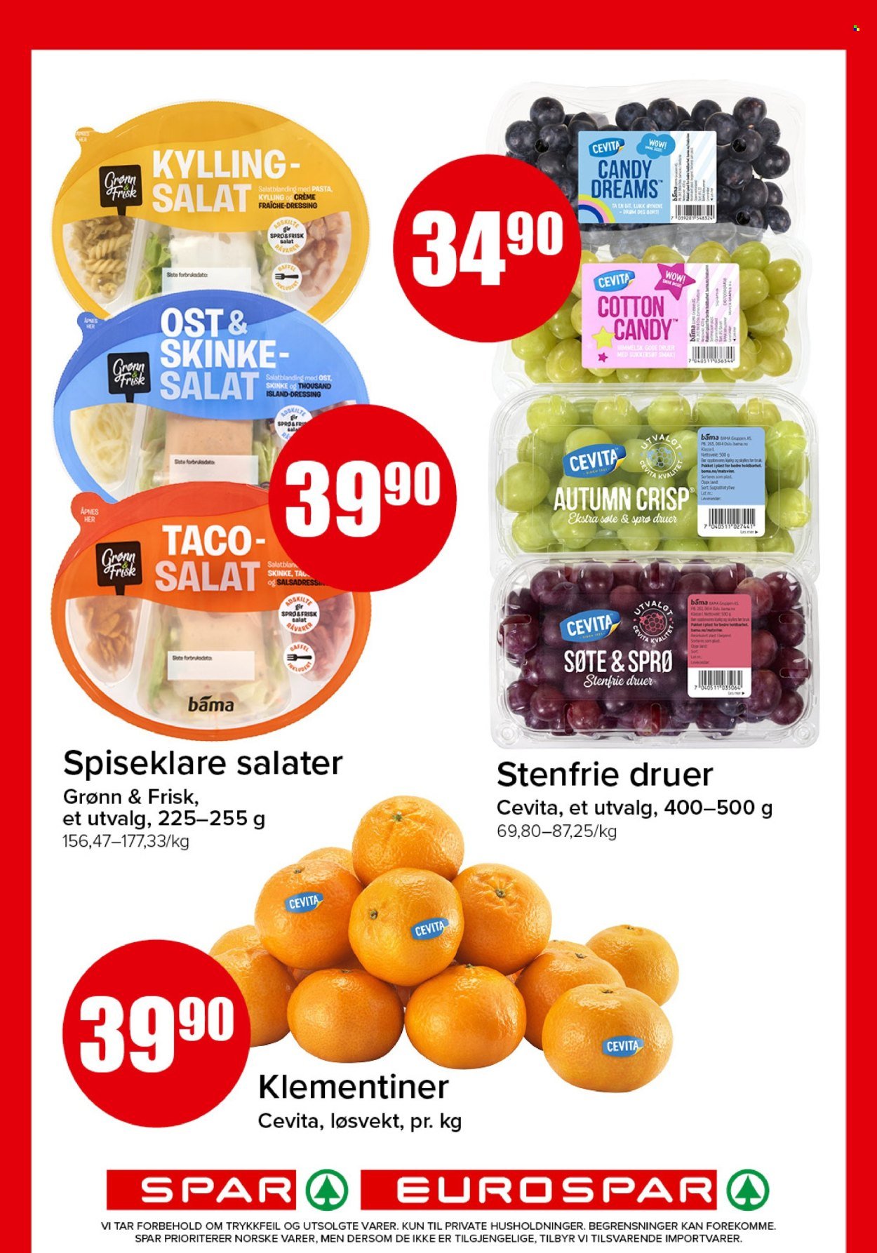 SPAR kundeavis - SPAR, EUROSPAR