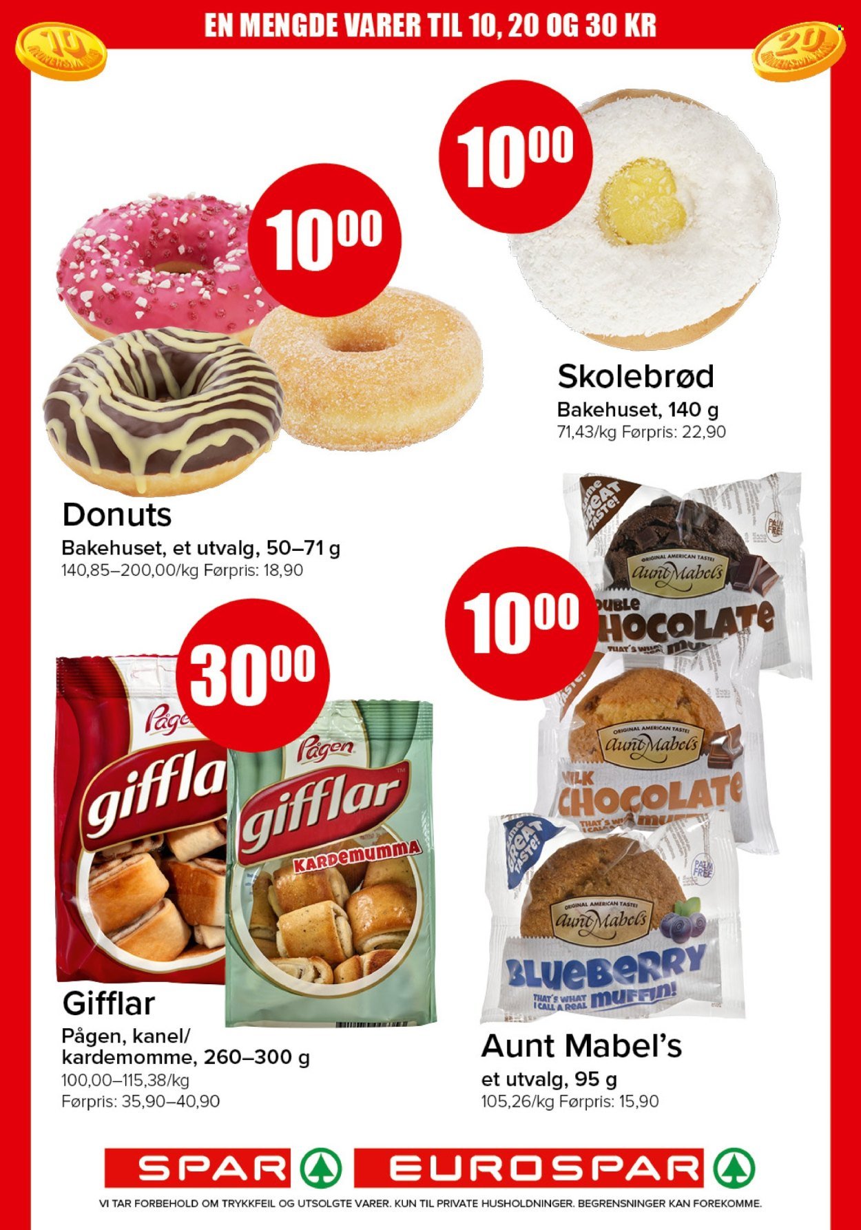 SPAR kundeavis - SPAR, EUROSPAR (2026-03-09 - 2026-03-15)