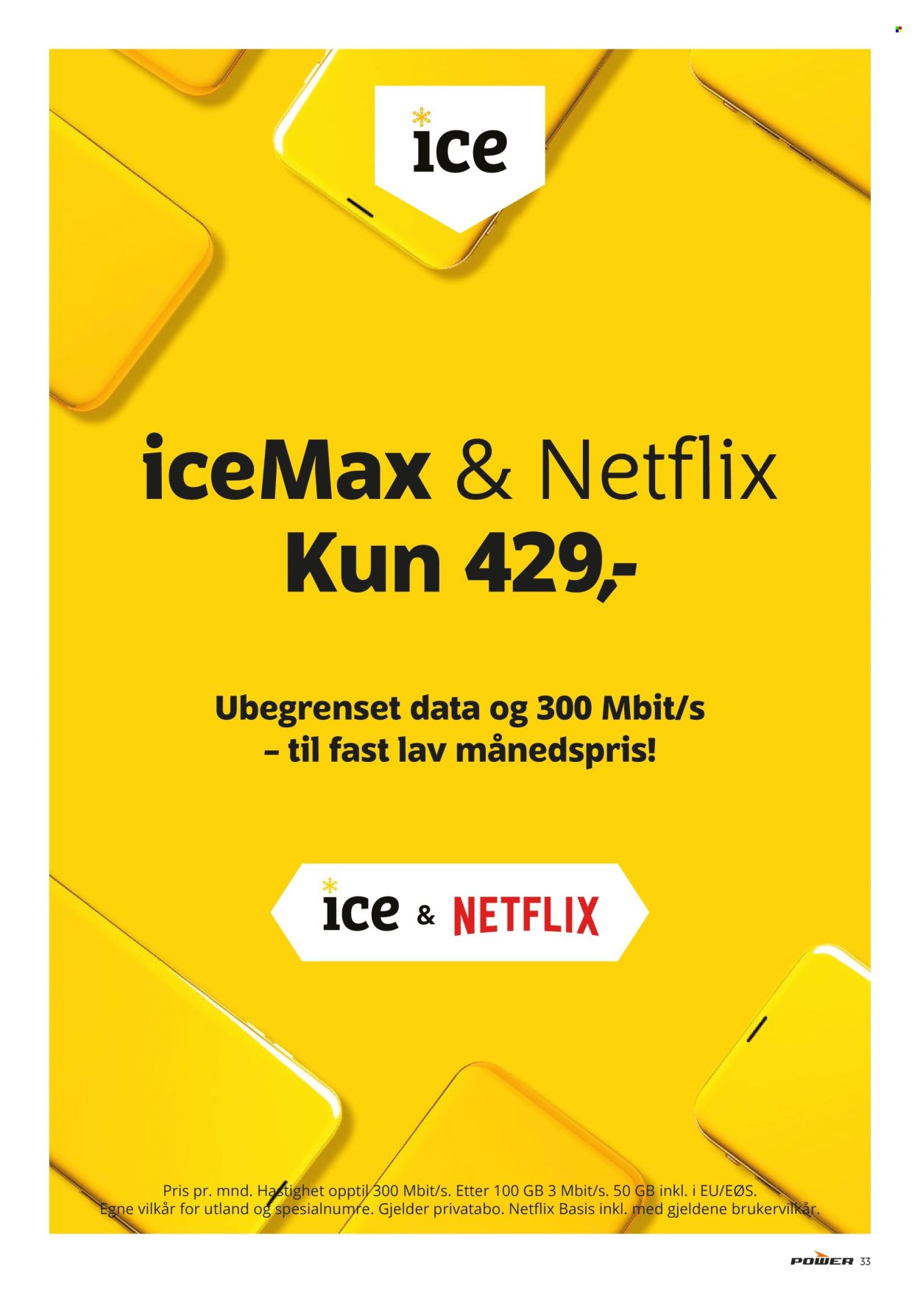 POWER kundeavis - Fra mandag 21. juli 2025 (2025-07-21 - 2025-07-27)