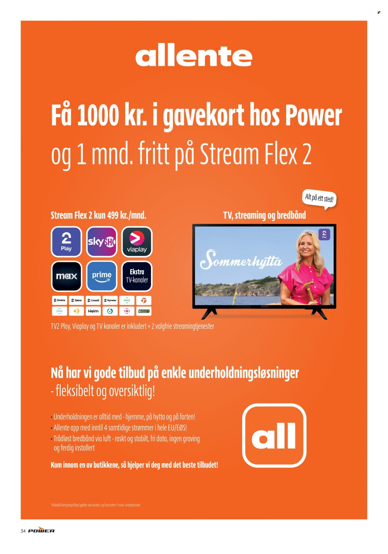 POWER kundeavis - Fra mandag 21. juli 2025 (2025-07-21 - 2025-07-27)