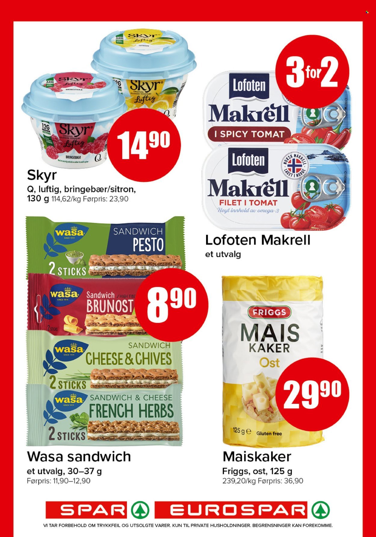 SPAR kundeavis - SPAR, EUROSPAR (2025-11-03 - 2025-11-09)