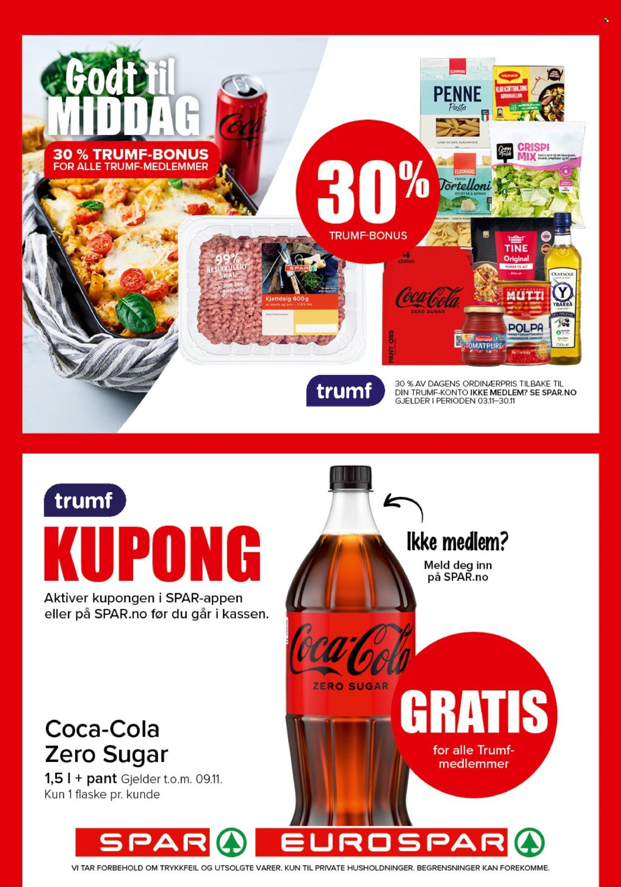 SPAR kundeavis - SPAR, EUROSPAR (2025-11-03 - 2025-11-09)