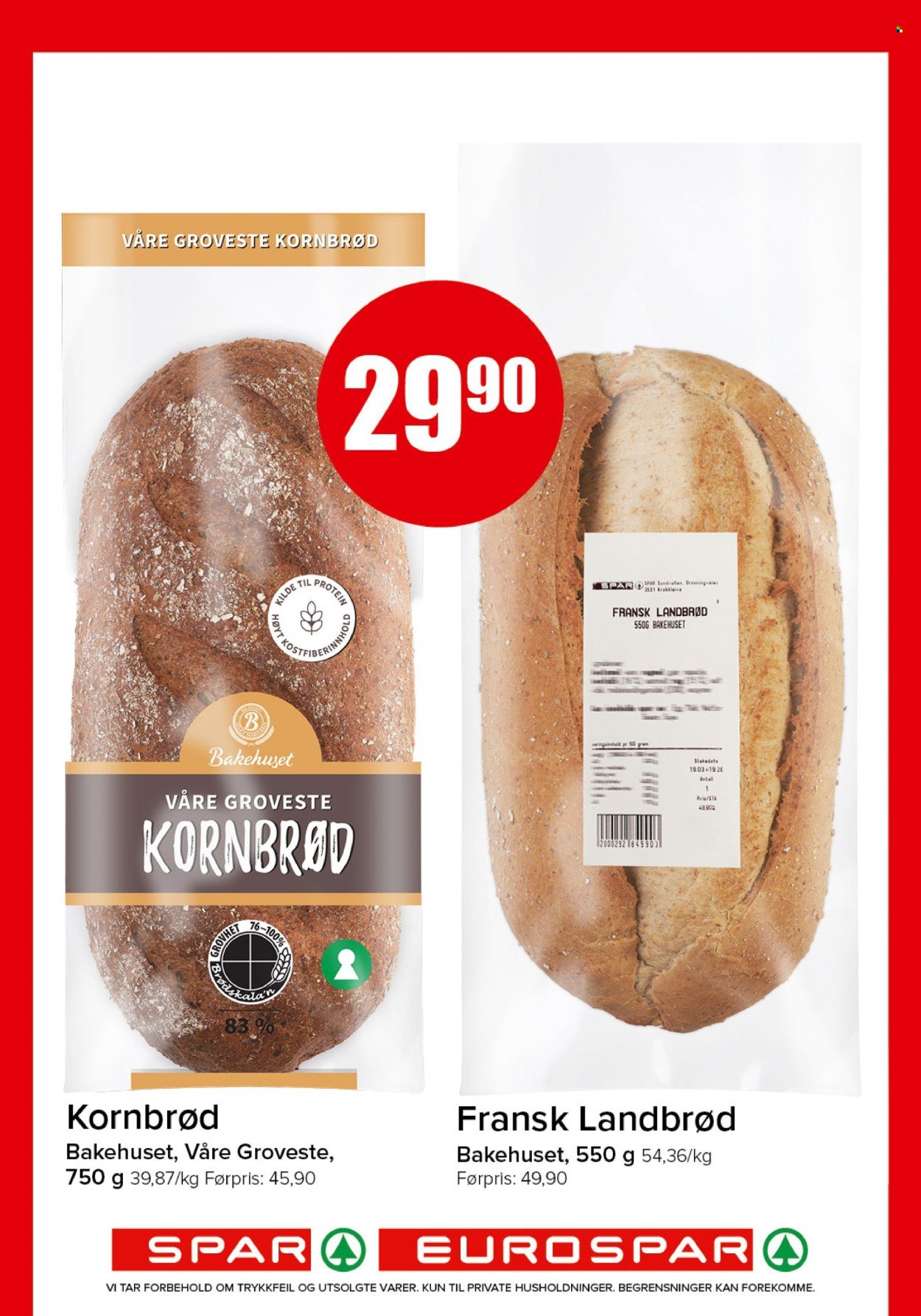 SPAR kundeavis - SPAR, EUROSPAR (2025-11-03 - 2025-11-09)