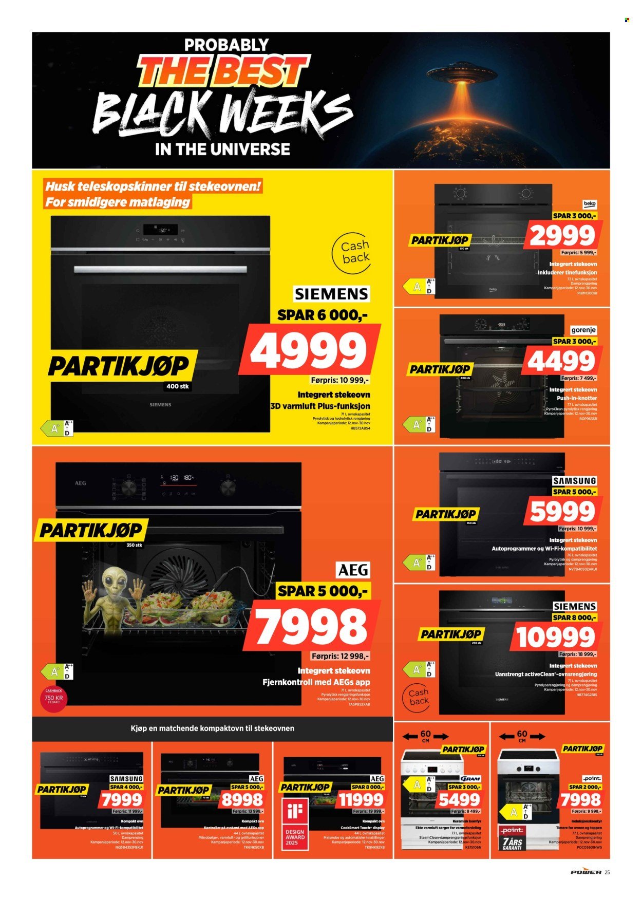 POWER kundeavis - Fra mandag 17. november 2025 (2025-11-17 - 2025-11-30)
