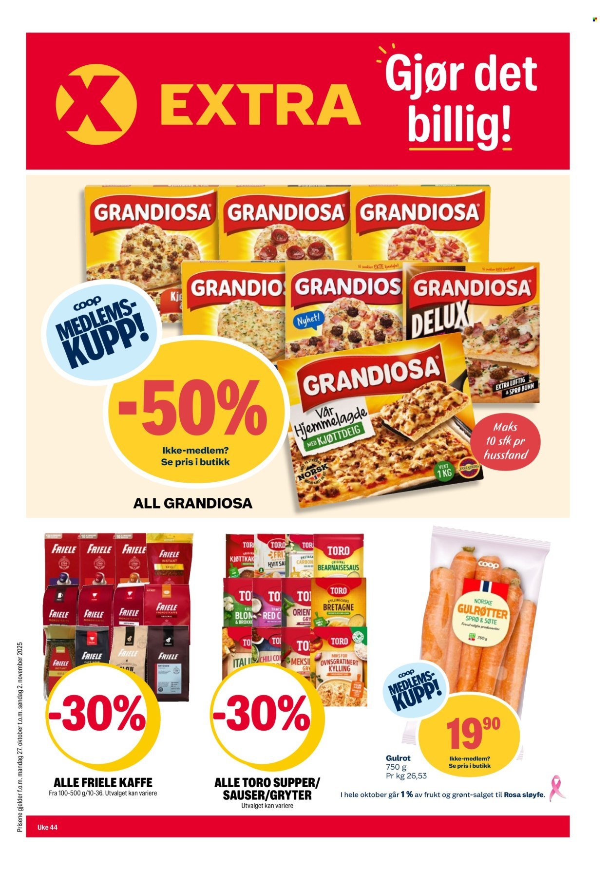 COOP EXTRA kundeavis - Uke 44 (2025-10-27 - 2025-11-02)