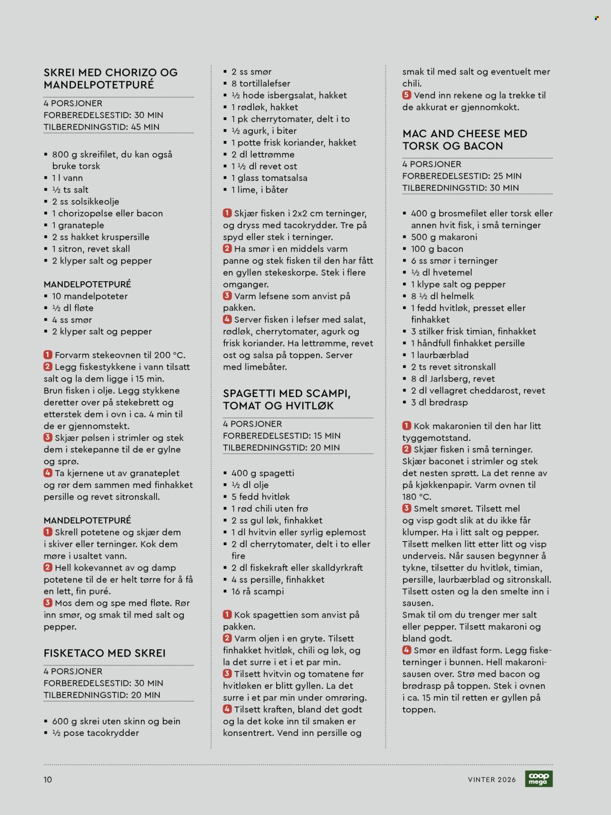 COOP MEGA kundeavis - Vintermat (2026-01-09)
