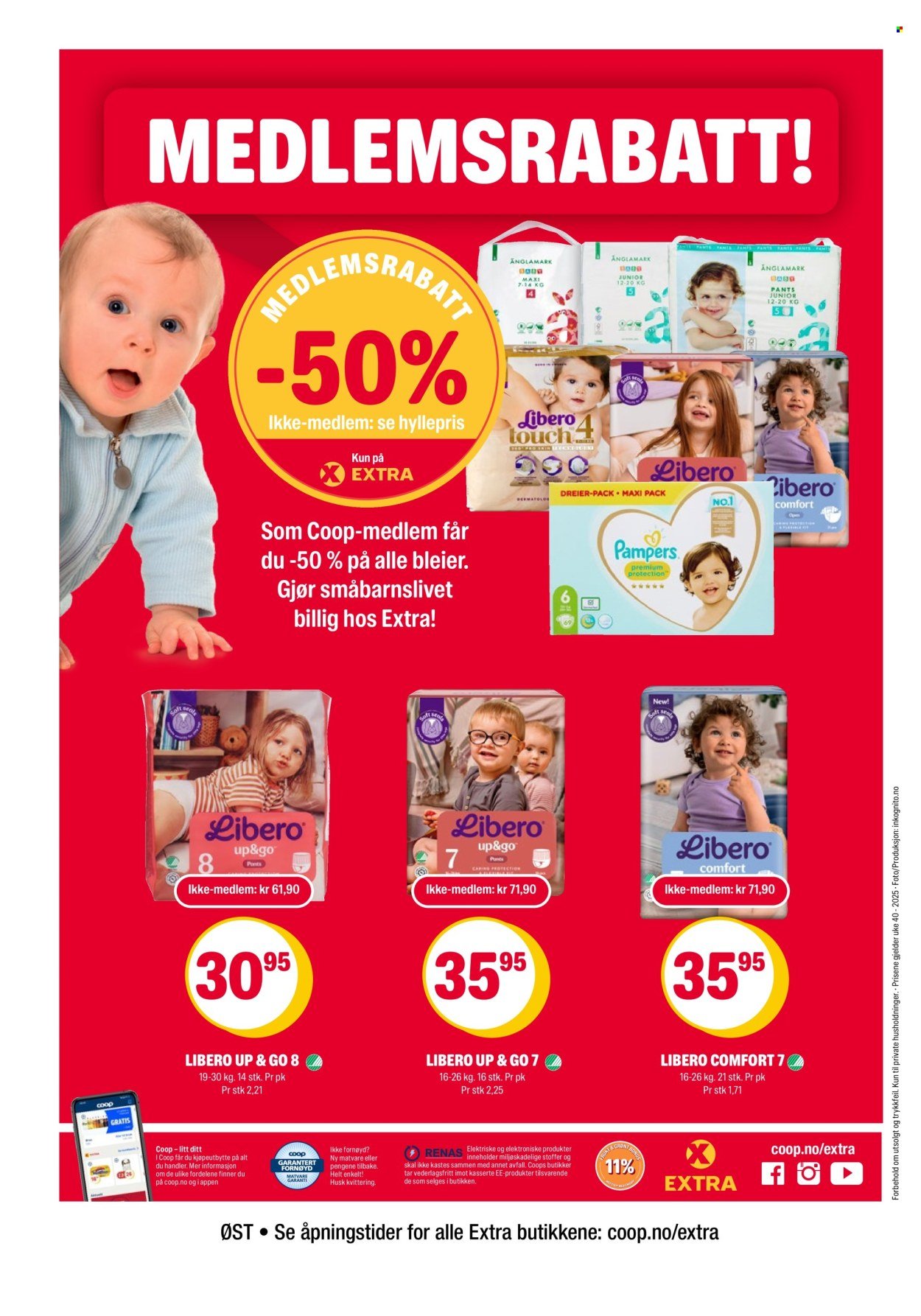 COOP EXTRA kundeavis - Uke 40 (2025-09-29 - 2025-10-05)
