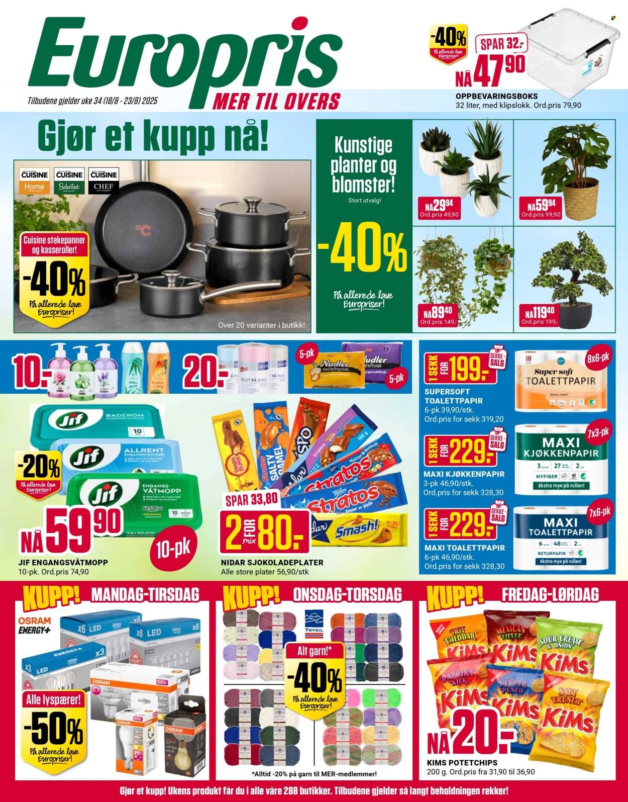 EUROPRIS kundeavis - Fra mandag 18. august 2025 (2025-08-18 - 2025-08-24)