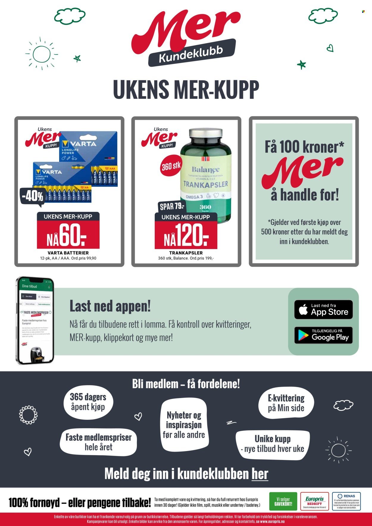 EUROPRIS kundeavis - Fra mandag 18. august 2025 (2025-08-18 - 2025-08-24)