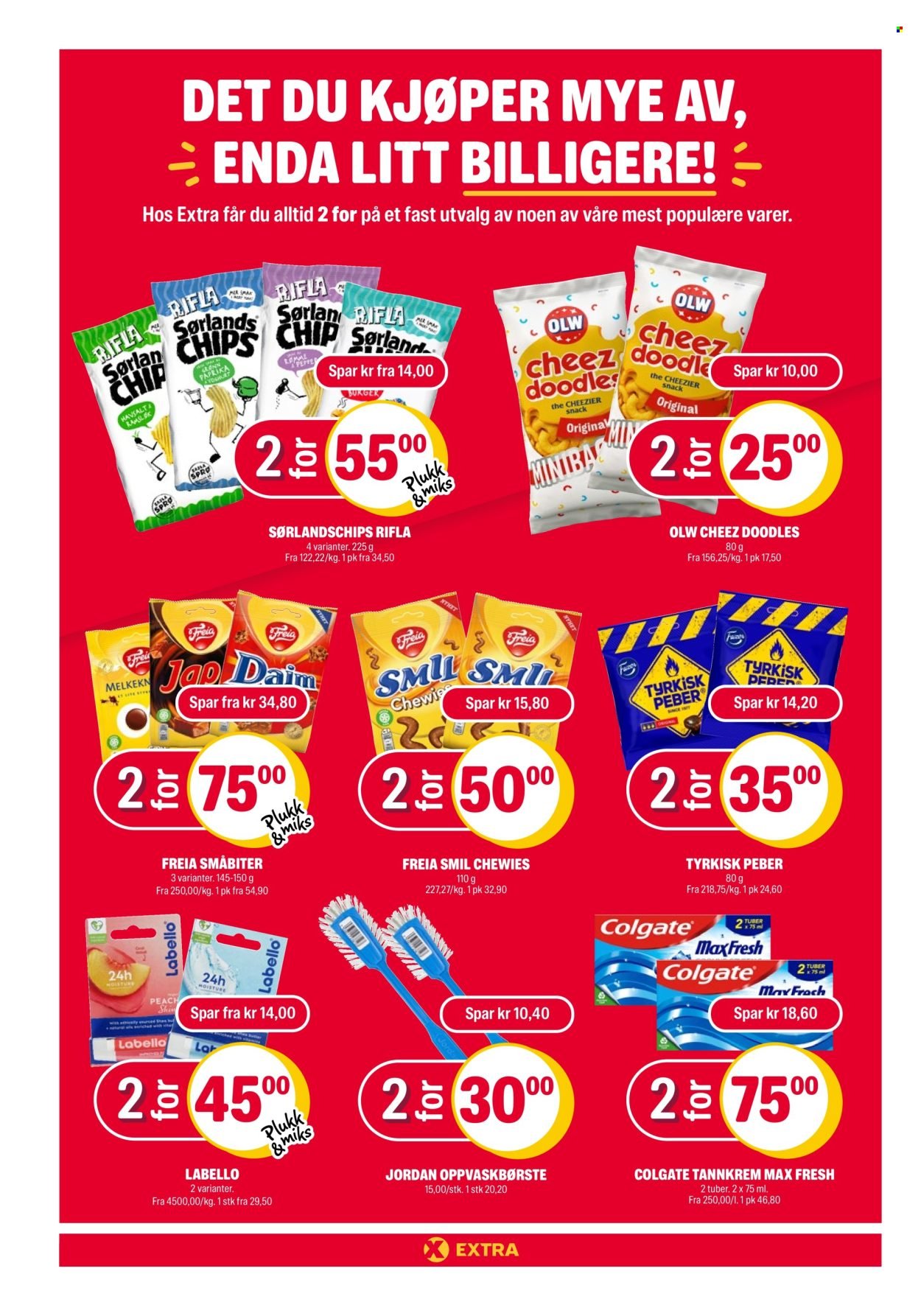 COOP EXTRA kundeavis - Uke 43 (2025-10-20 - 2025-10-26)