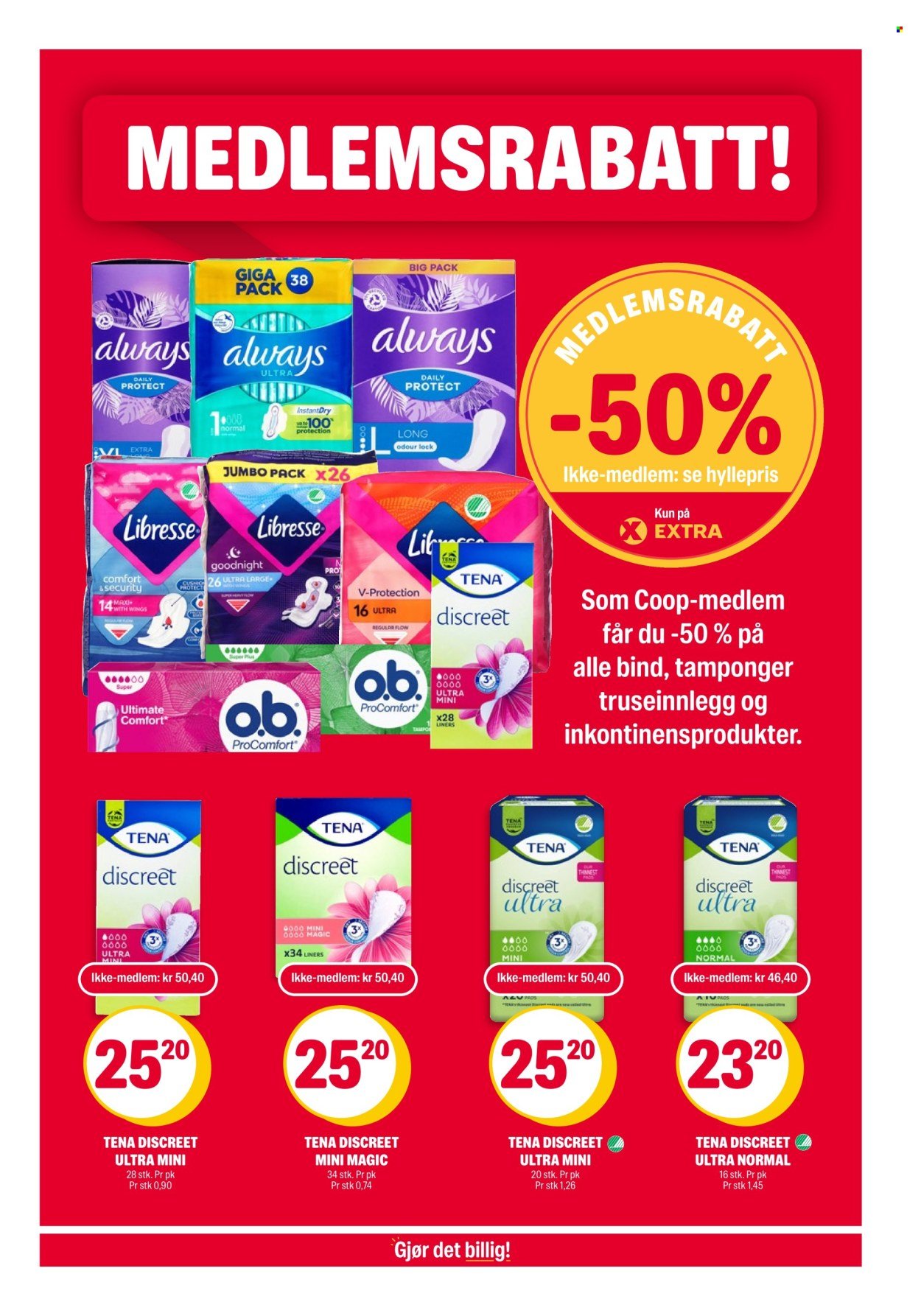 COOP EXTRA kundeavis - Uke 43 (2025-10-20 - 2025-10-26)