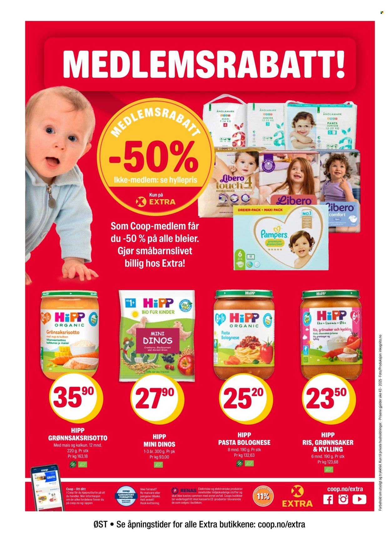 COOP EXTRA kundeavis - Uke 43 (2025-10-20 - 2025-10-26)