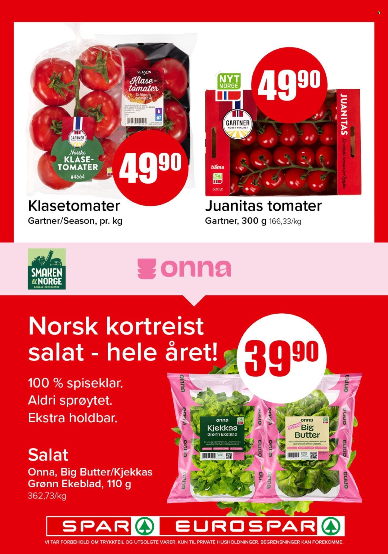 SPAR kundeavis - SPAR, EUROSPAR (2026-05-25 - 2026-05-31)