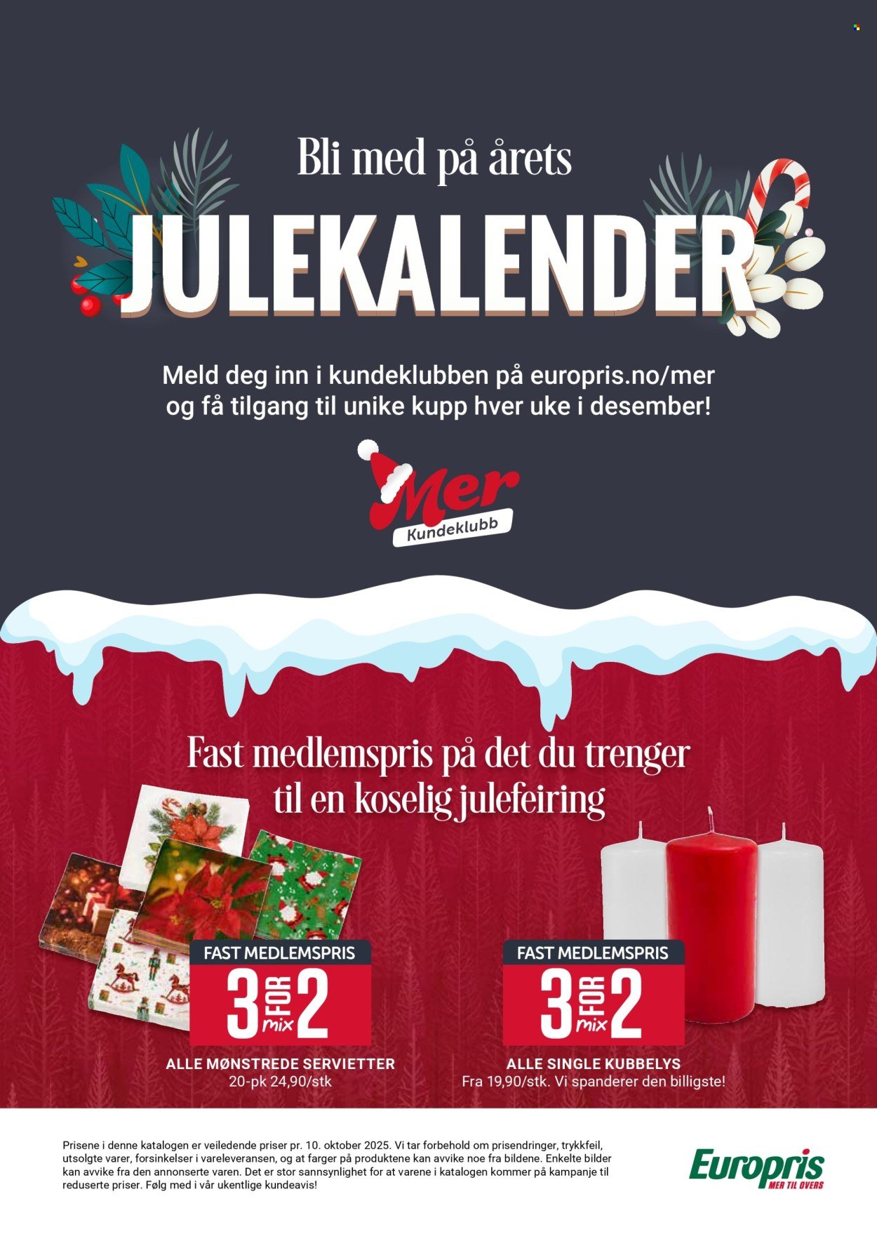 EUROPRIS kundeavis - Arets Julekatalog (2025-10-29)